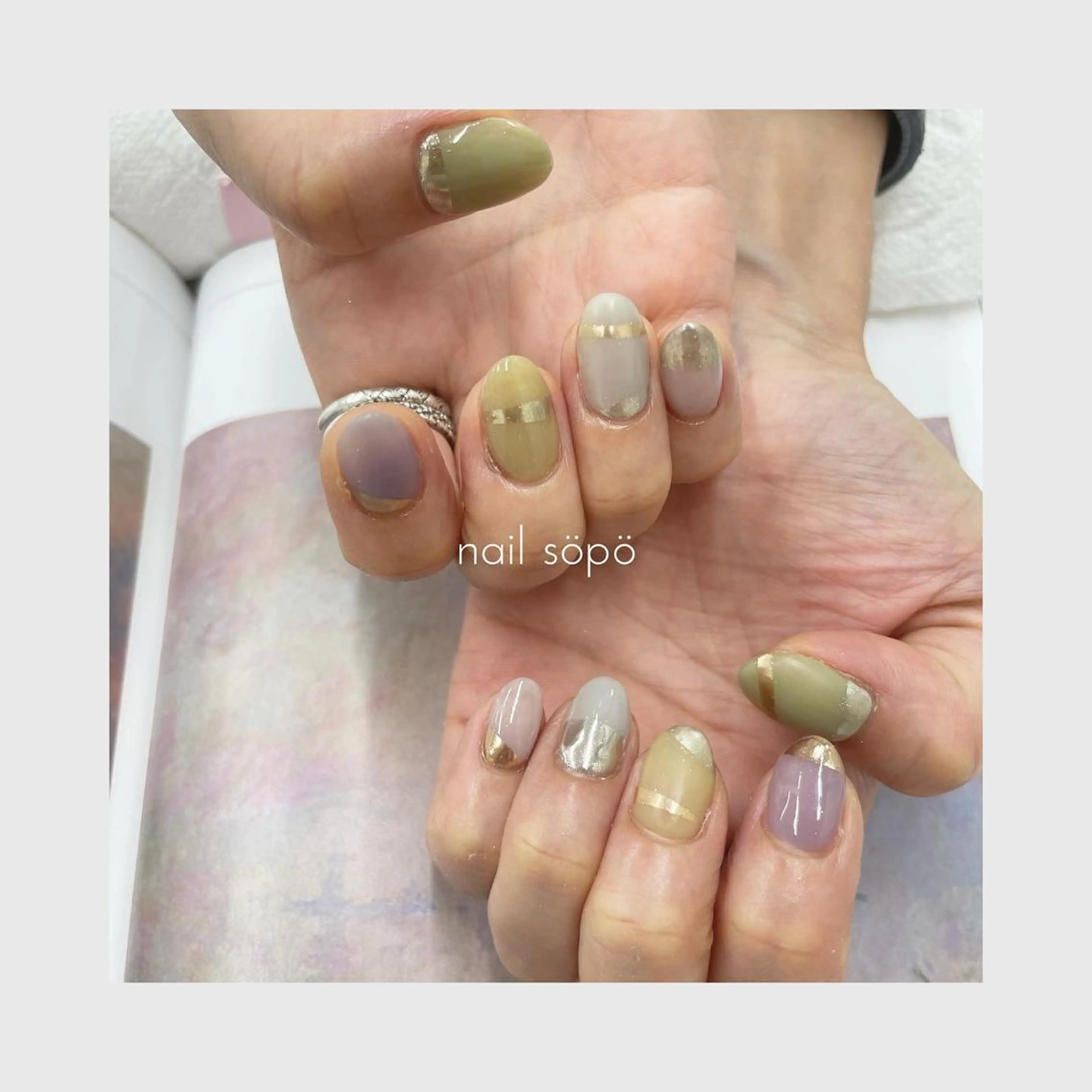 ネイル 自由が丘✳︎奥沢 nail söpöのネイルデザイン