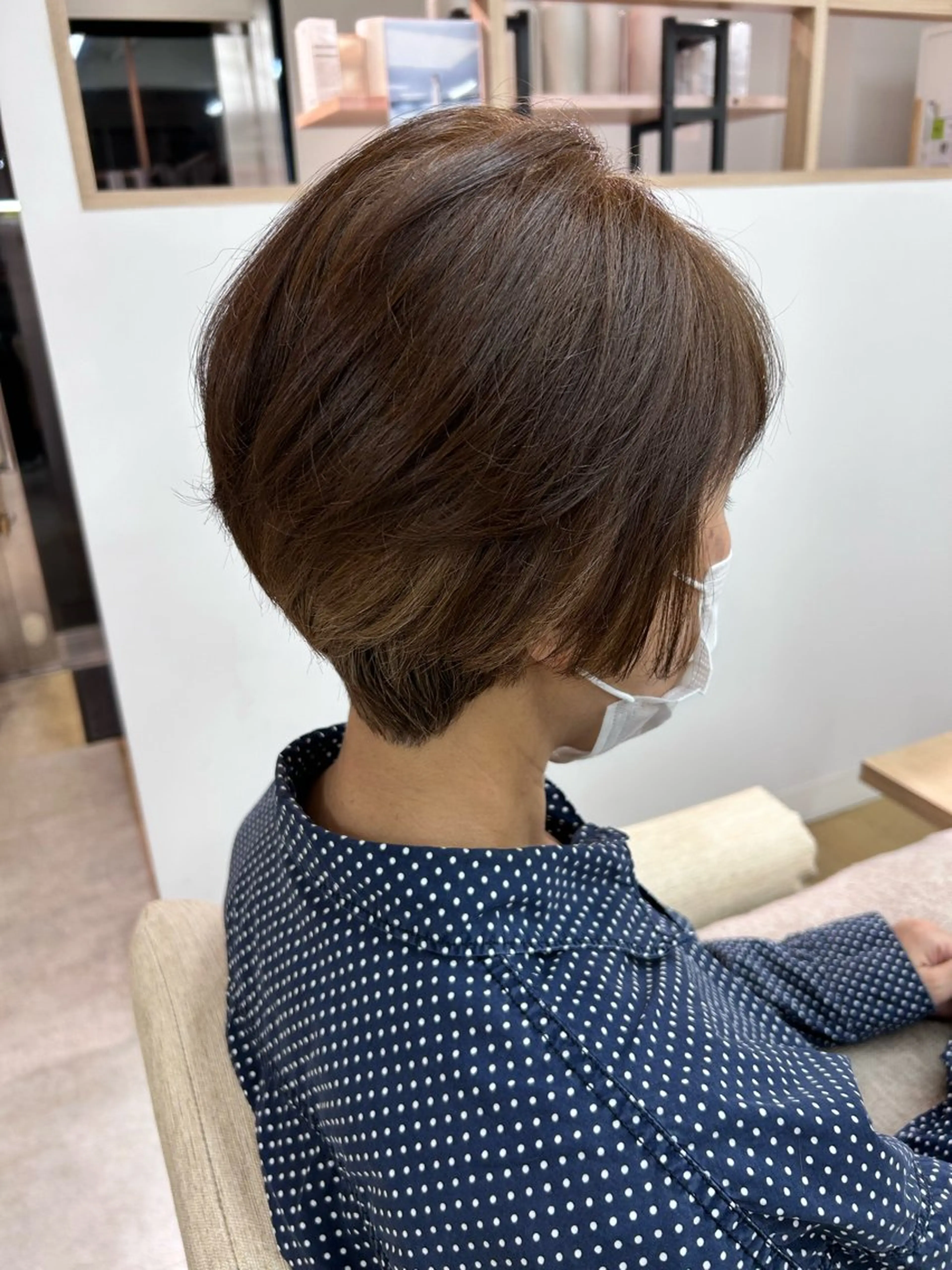 ショート くびれヘア ショートヘア タカムラ ミイユのヘアスタイル