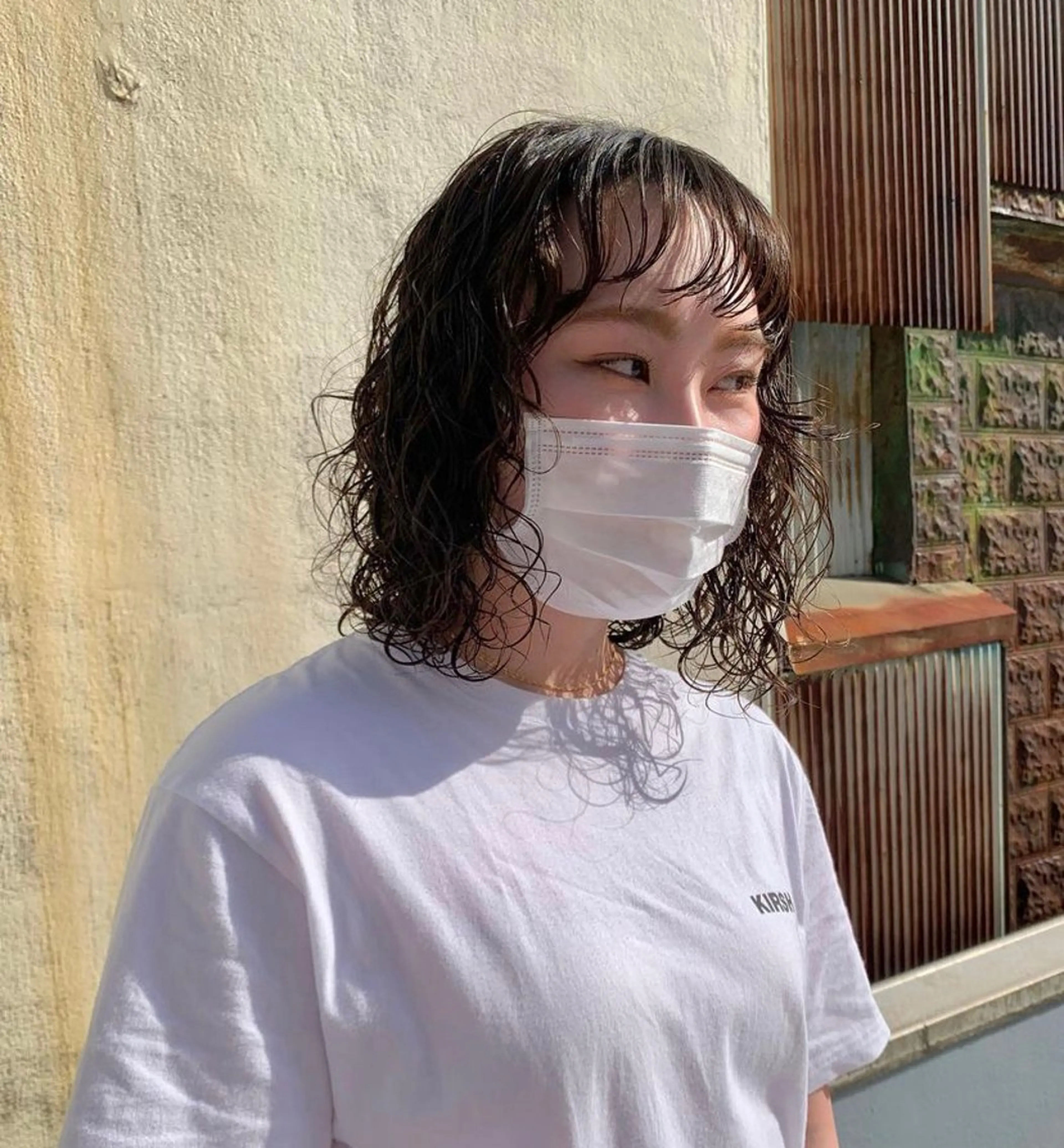 ミディアム パーマ 🌀perm / bob / RINAのヘアスタイル