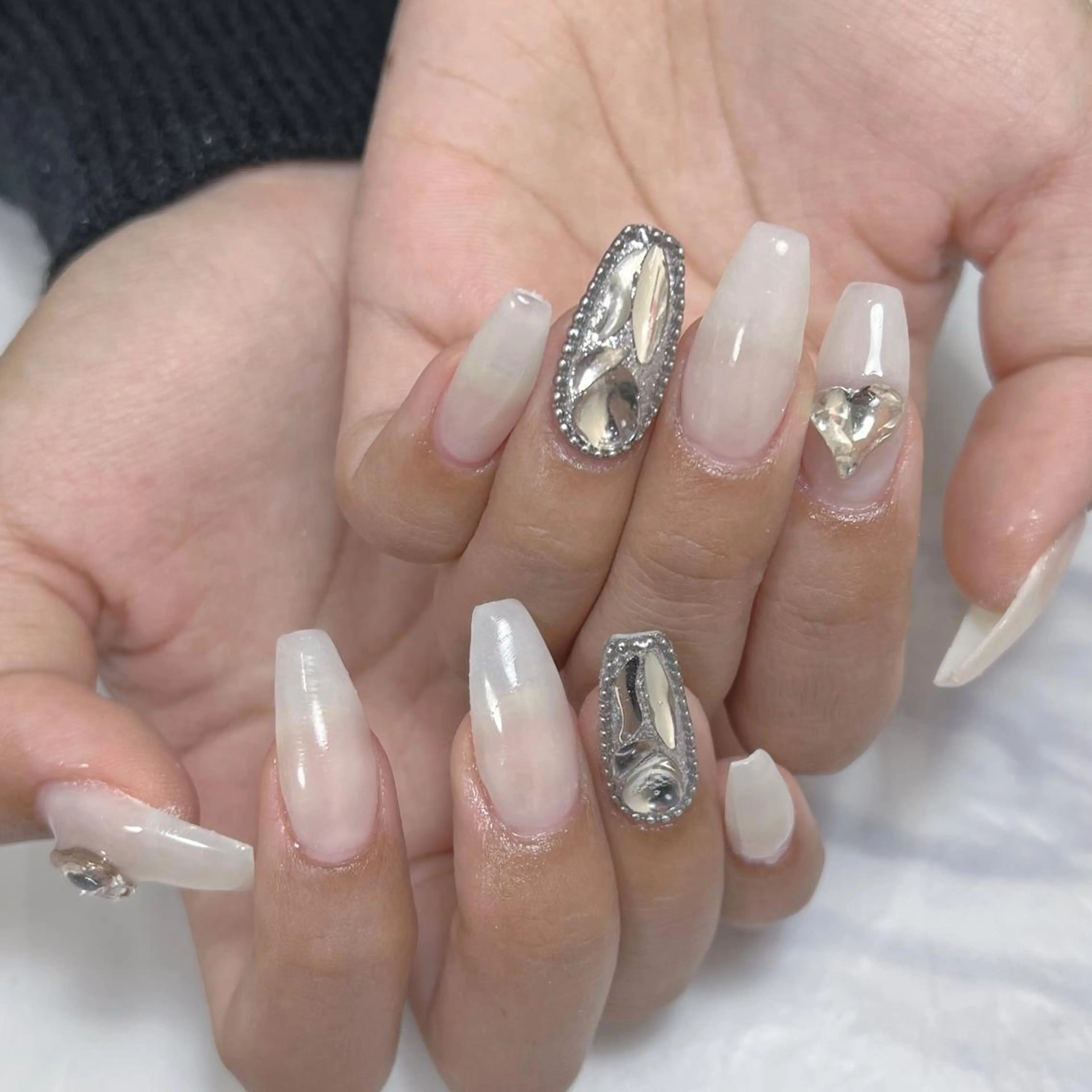 ネイル 持ち込み Diamond ✨のネイルデザイン