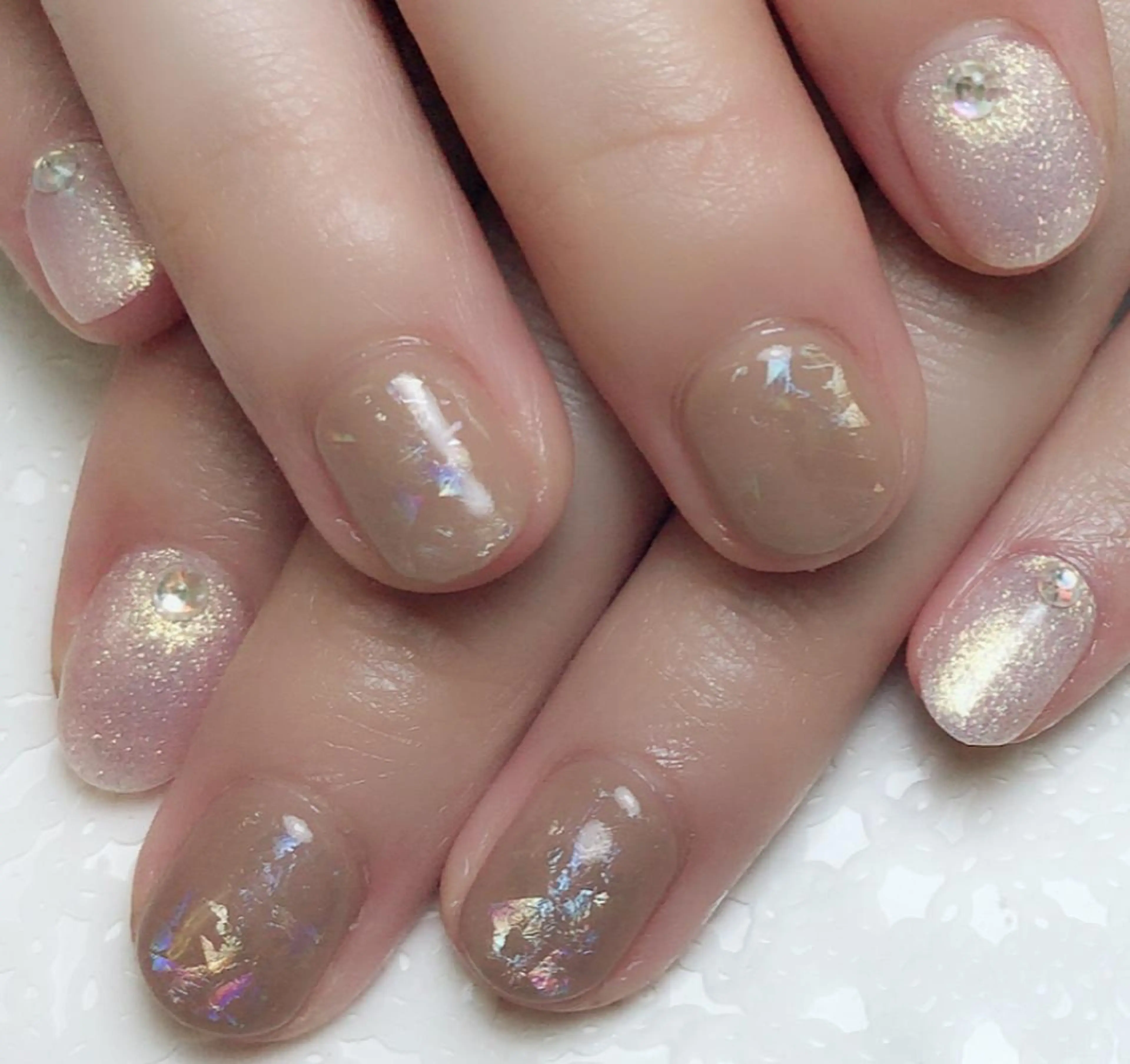 ネイル ラウバイマノマノ なかざとのネイルデザイン