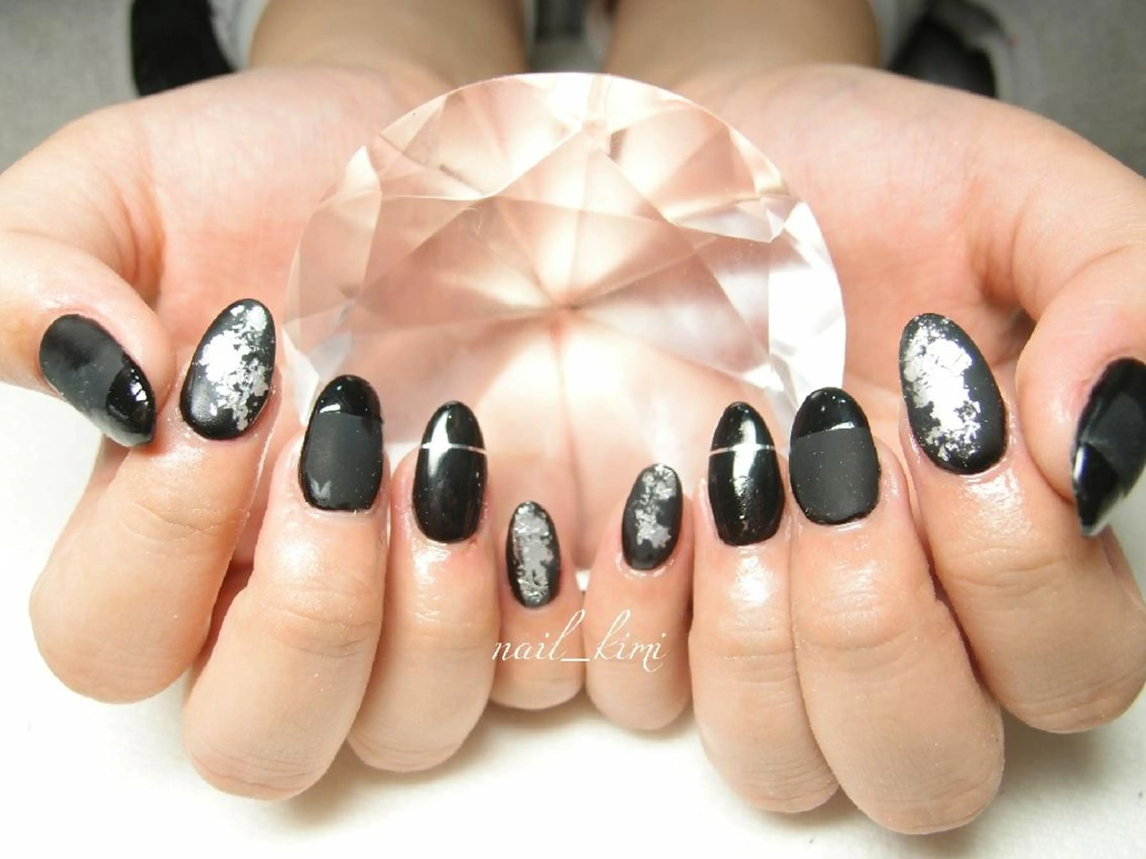 ネイル アートネイル マットネイル ConneQt所属・ETHOSENSE. kimikaのネイルデザイン