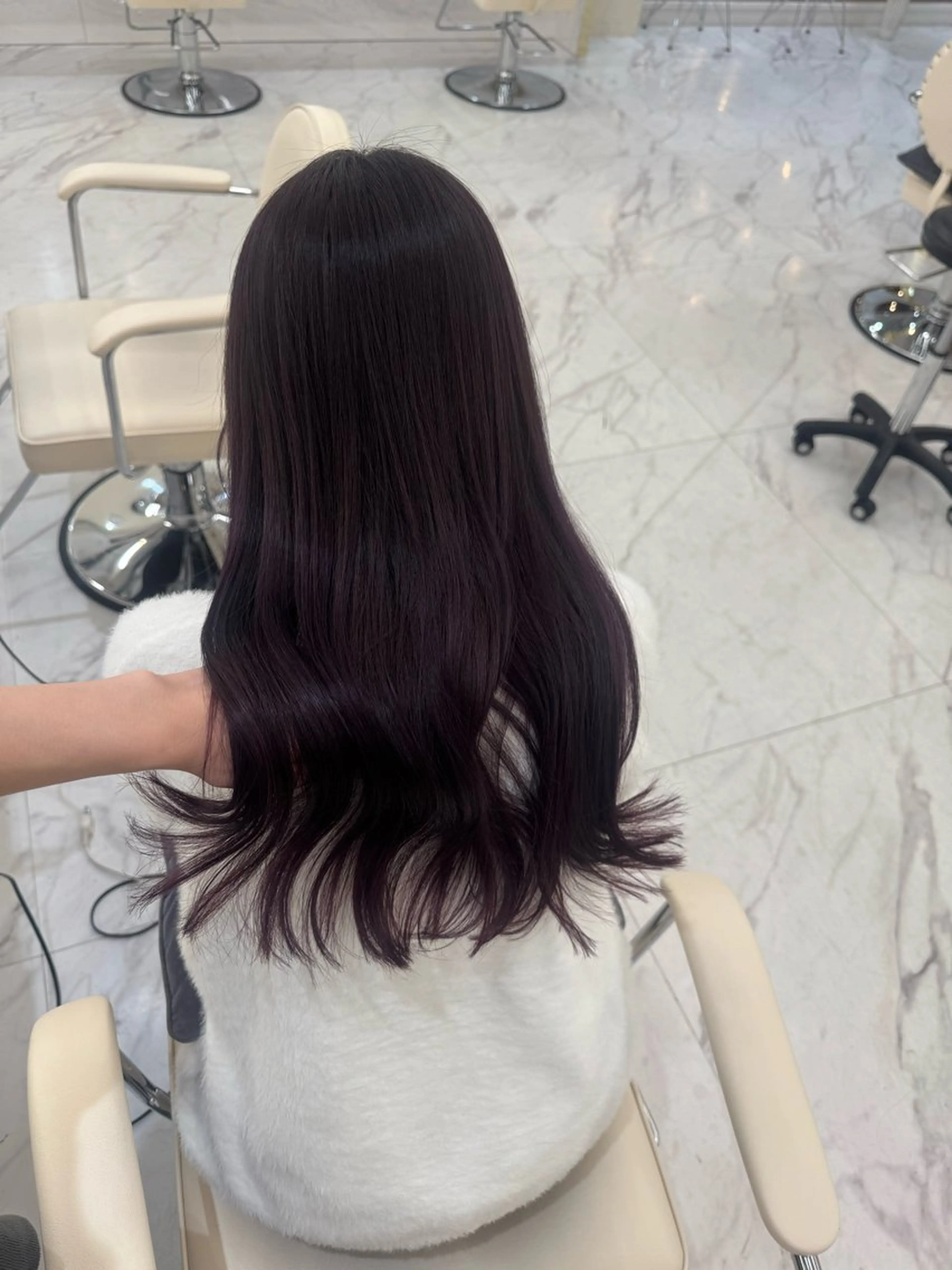 ロング カラー ラベンダーカラー ピンクカラー ピンクラベンダー ヘアカラー 髪質改善🫧 カラー特化/Hinaのヘアスタイル