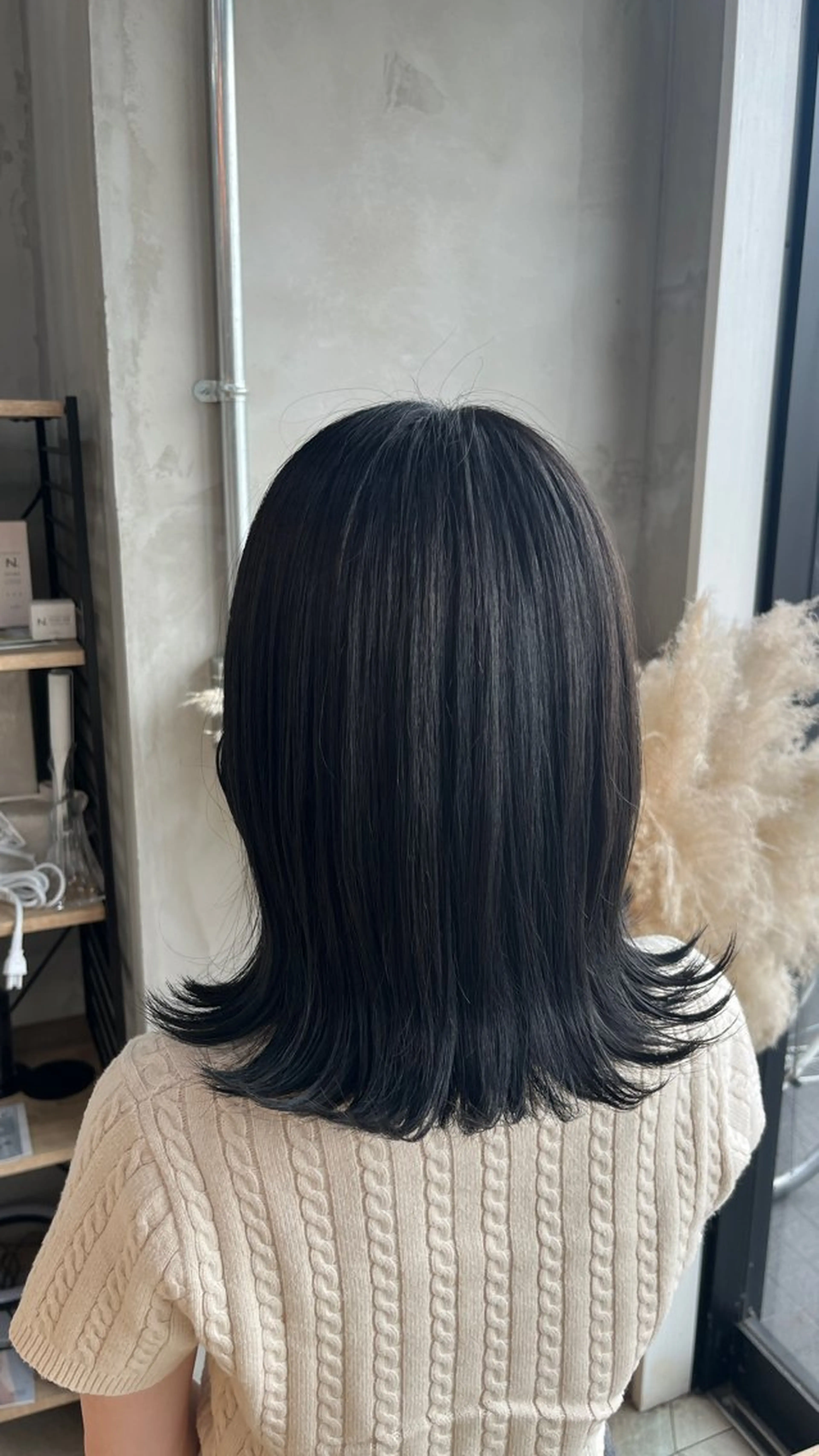 カラー 田中 萌のヘアスタイル