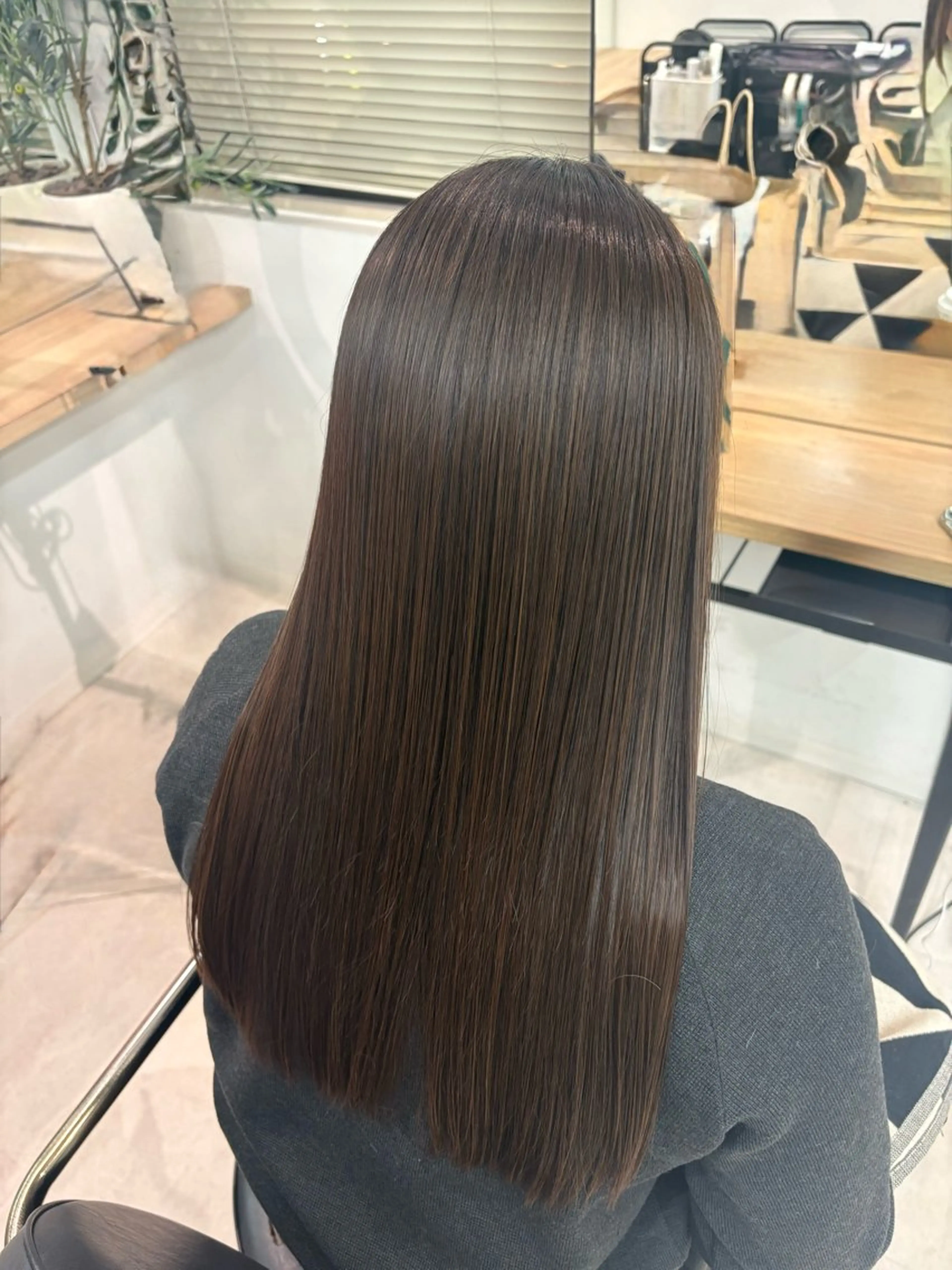 ロング 縮毛矯正 /sara🎀🪽のヘアスタイル