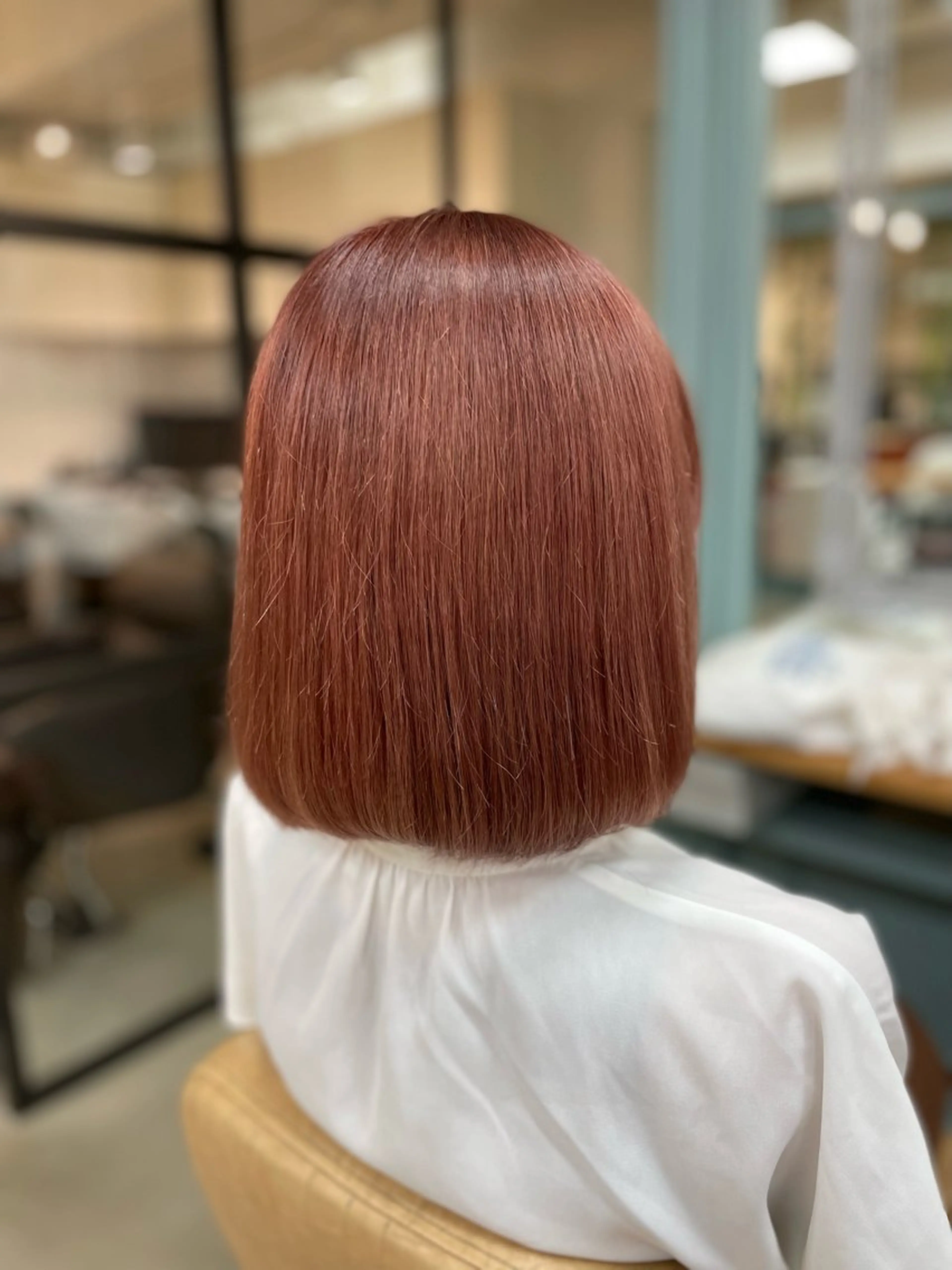 ミディアム カラー ヘアカラー ヘアセット 韓国ヘア🤍髪質改善 🇰🇷AKANEのヘアスタイル