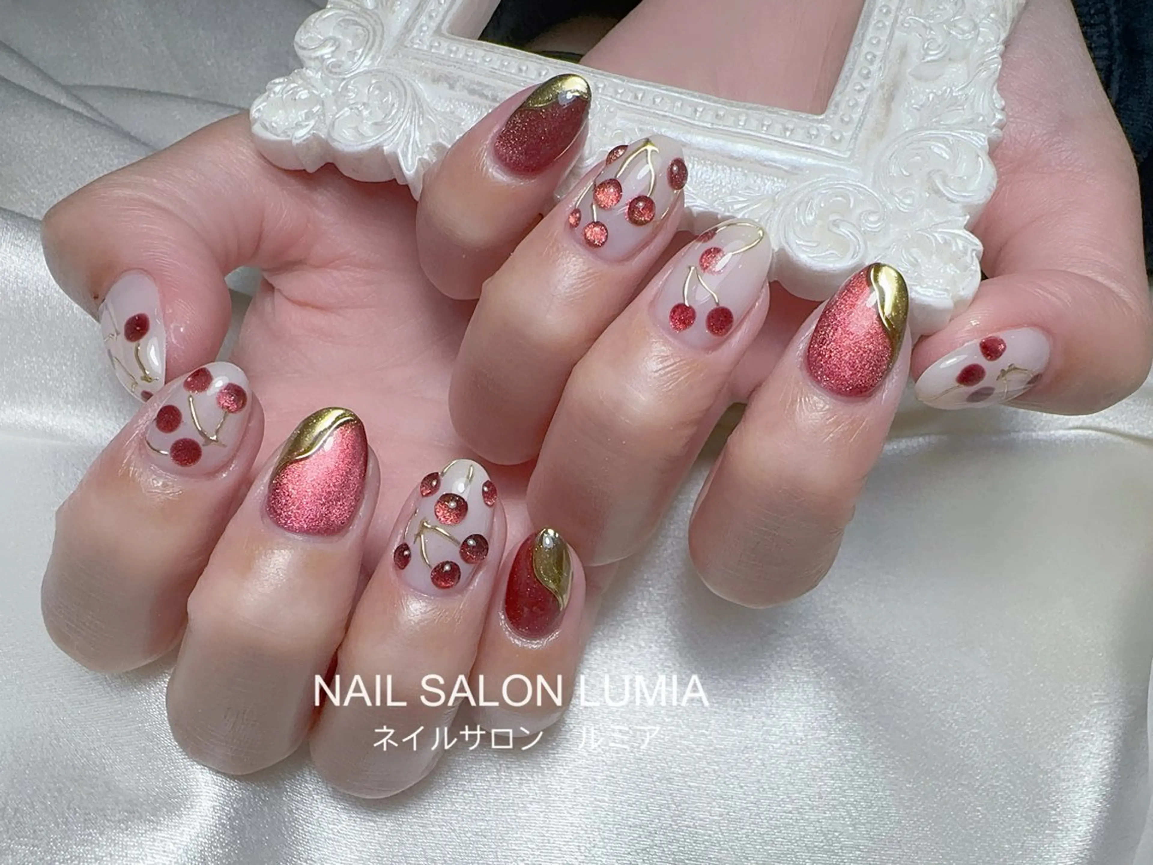 ネイル ハンドネイル ネイルサロン ルミア Lumia 店長のネイルデザイン