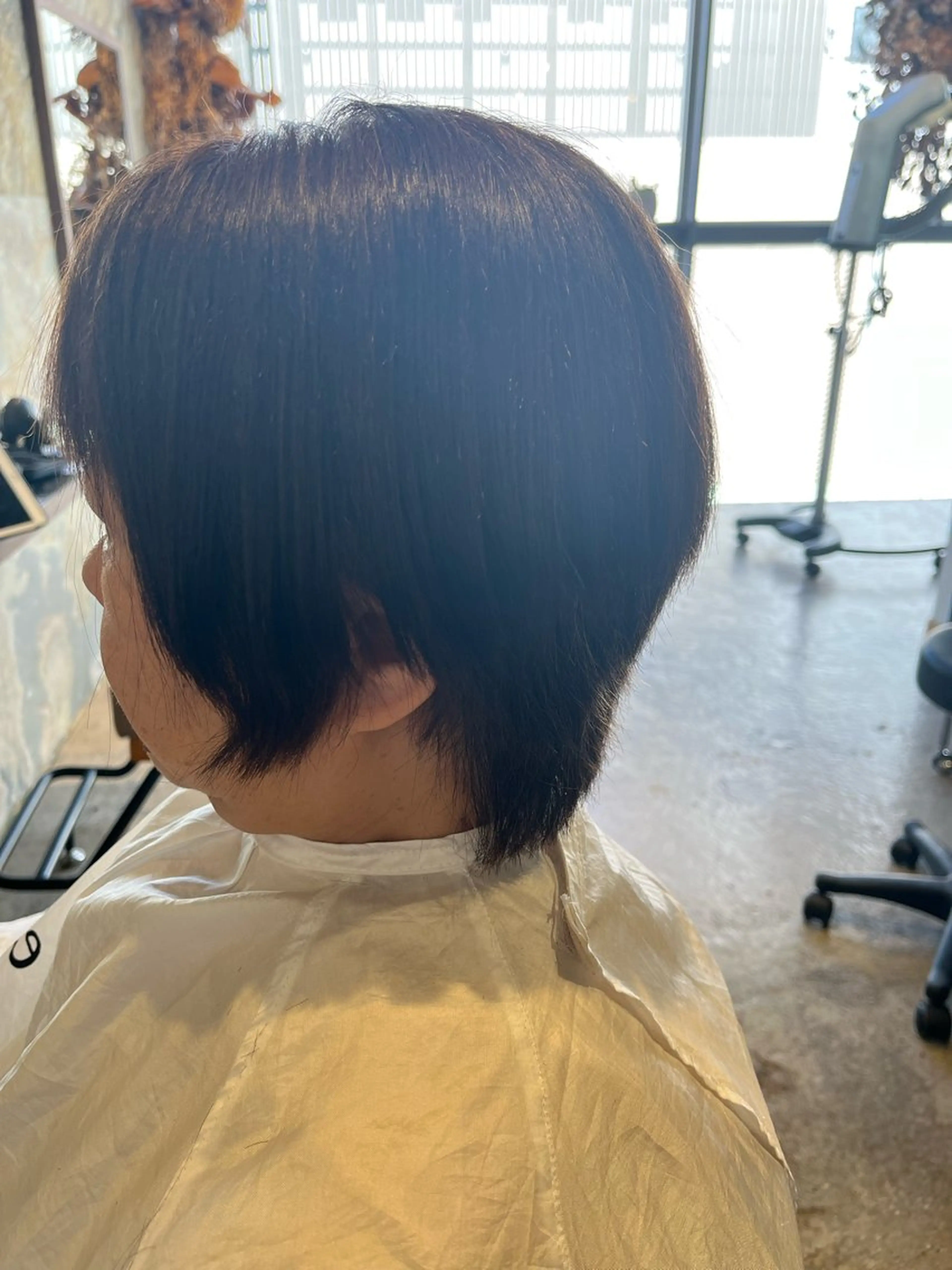 ショート 安田 純香のヘアスタイル