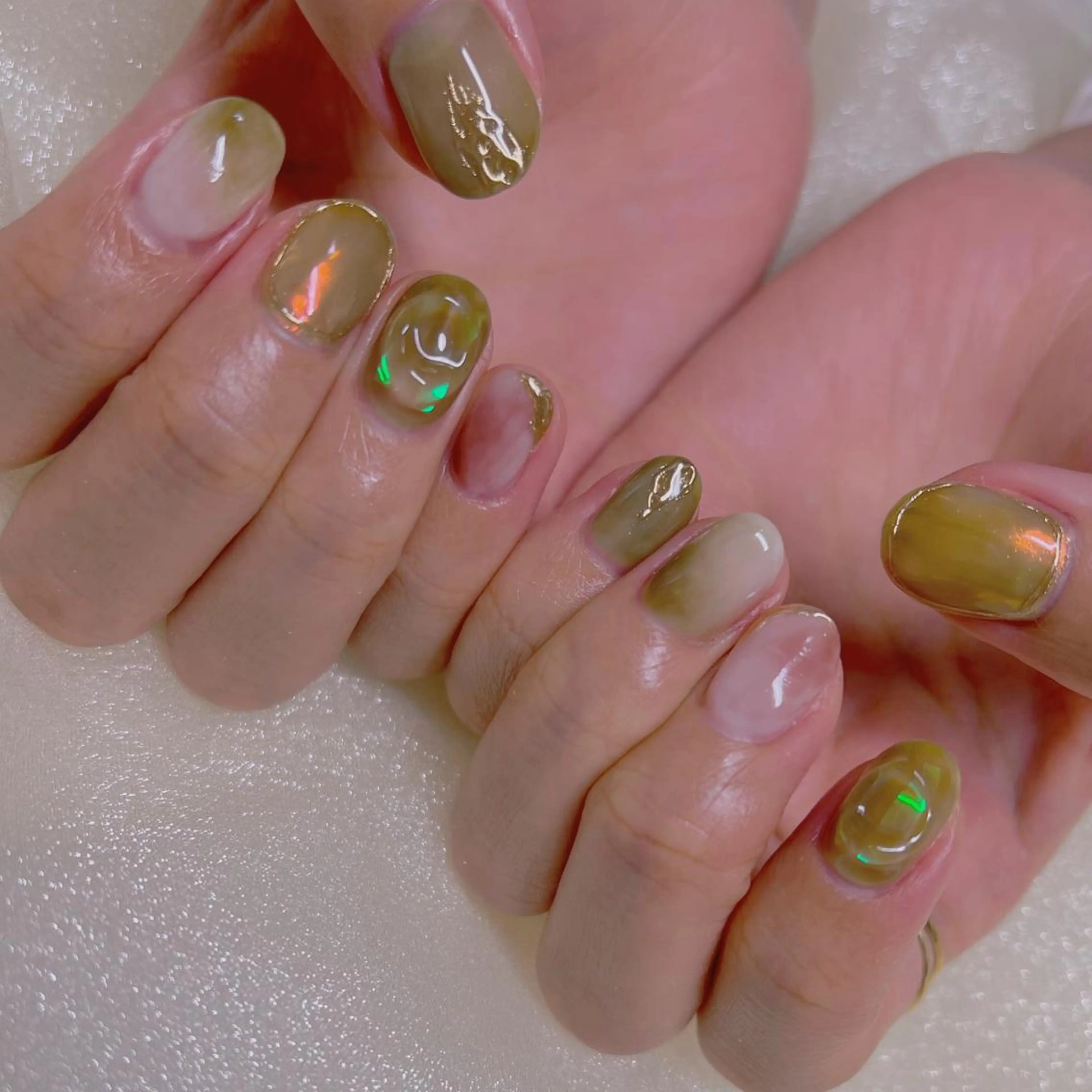 ネイル ハンドネイル Sympa:) YURIKAのネイルデザイン