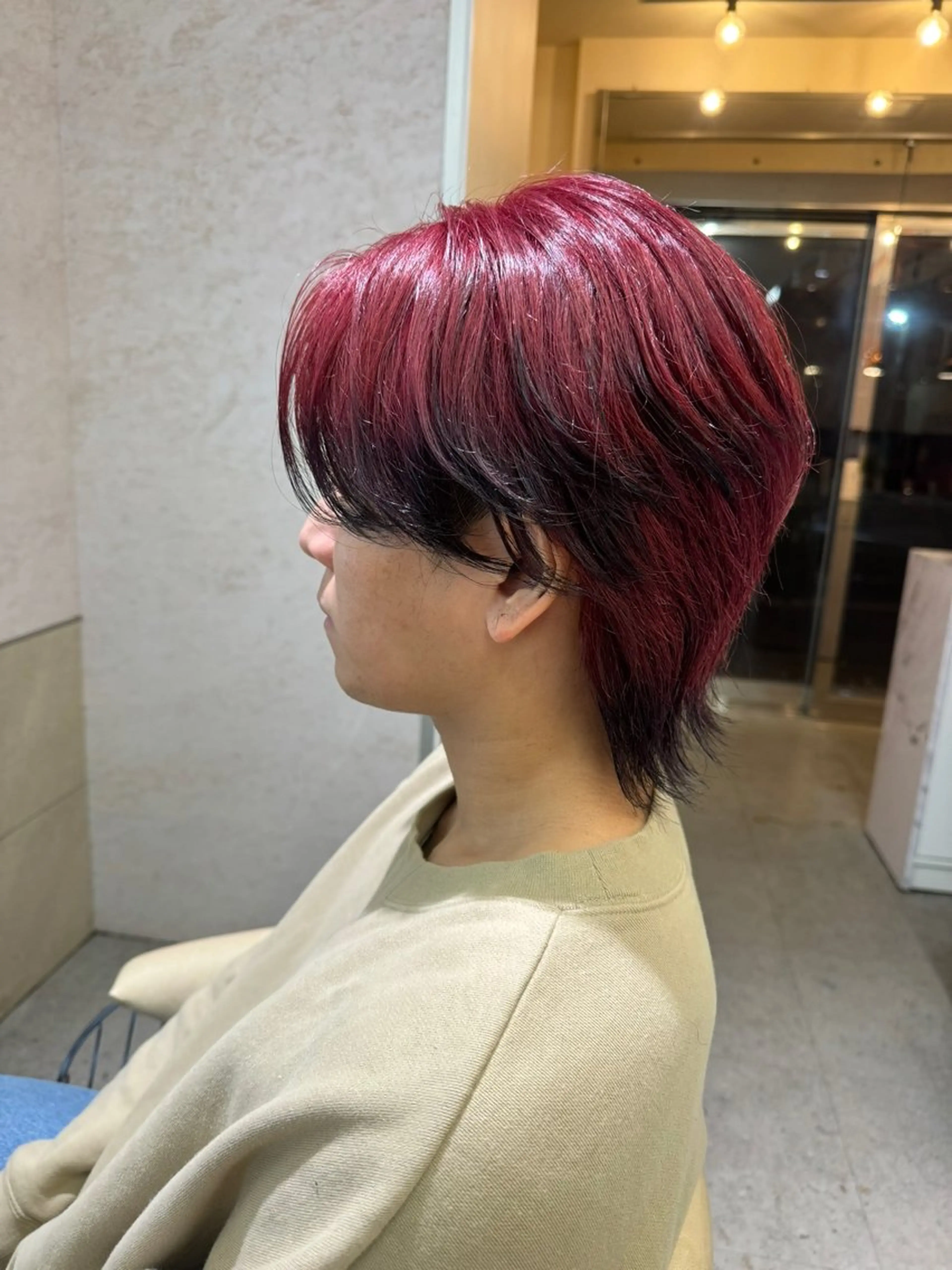 カラー メンズ amble luxe 伊畑優希のヘアスタイル