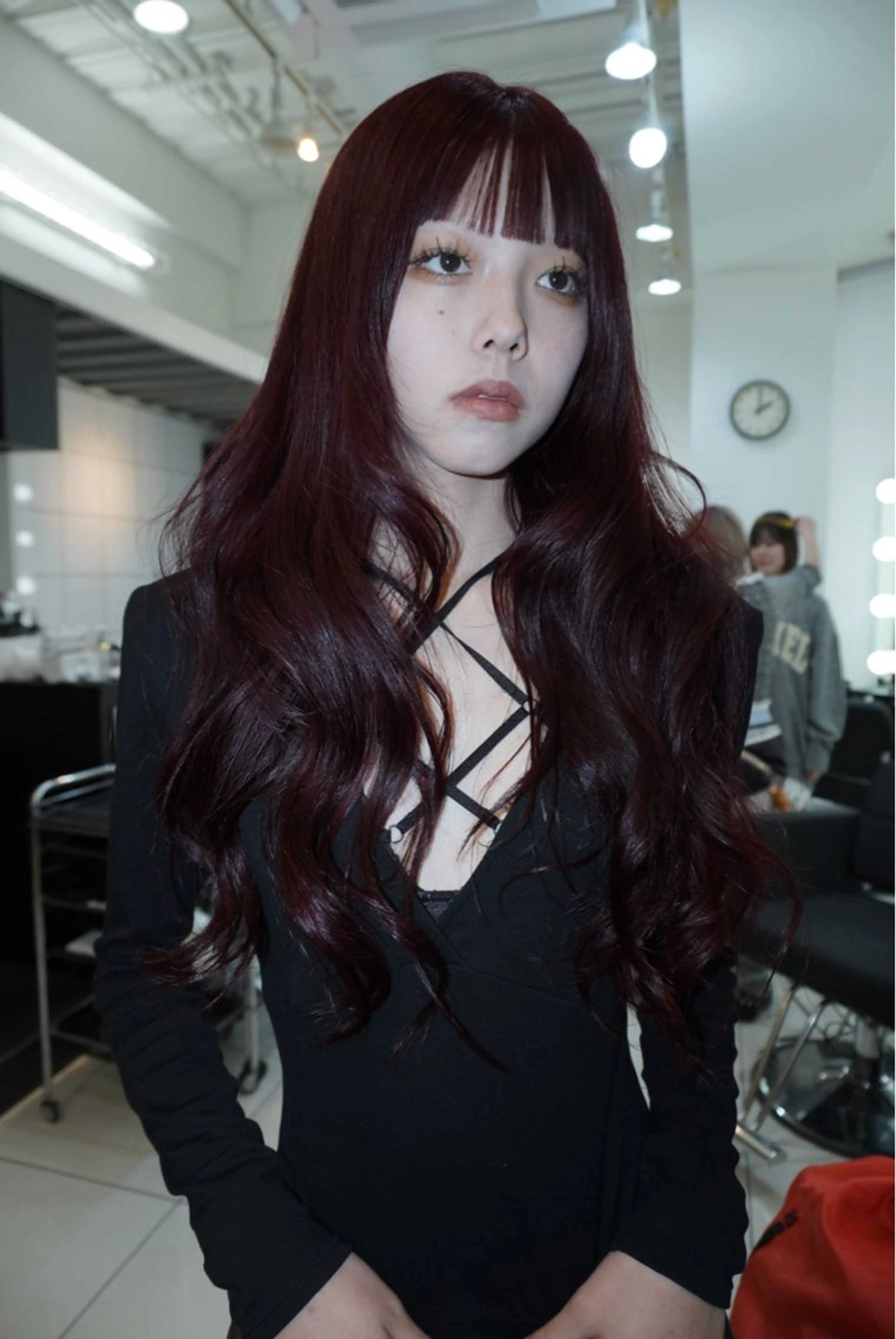 ロング カラー ヘアアレンジ MIYU/ニュアンス /艶カラーのヘアスタイル