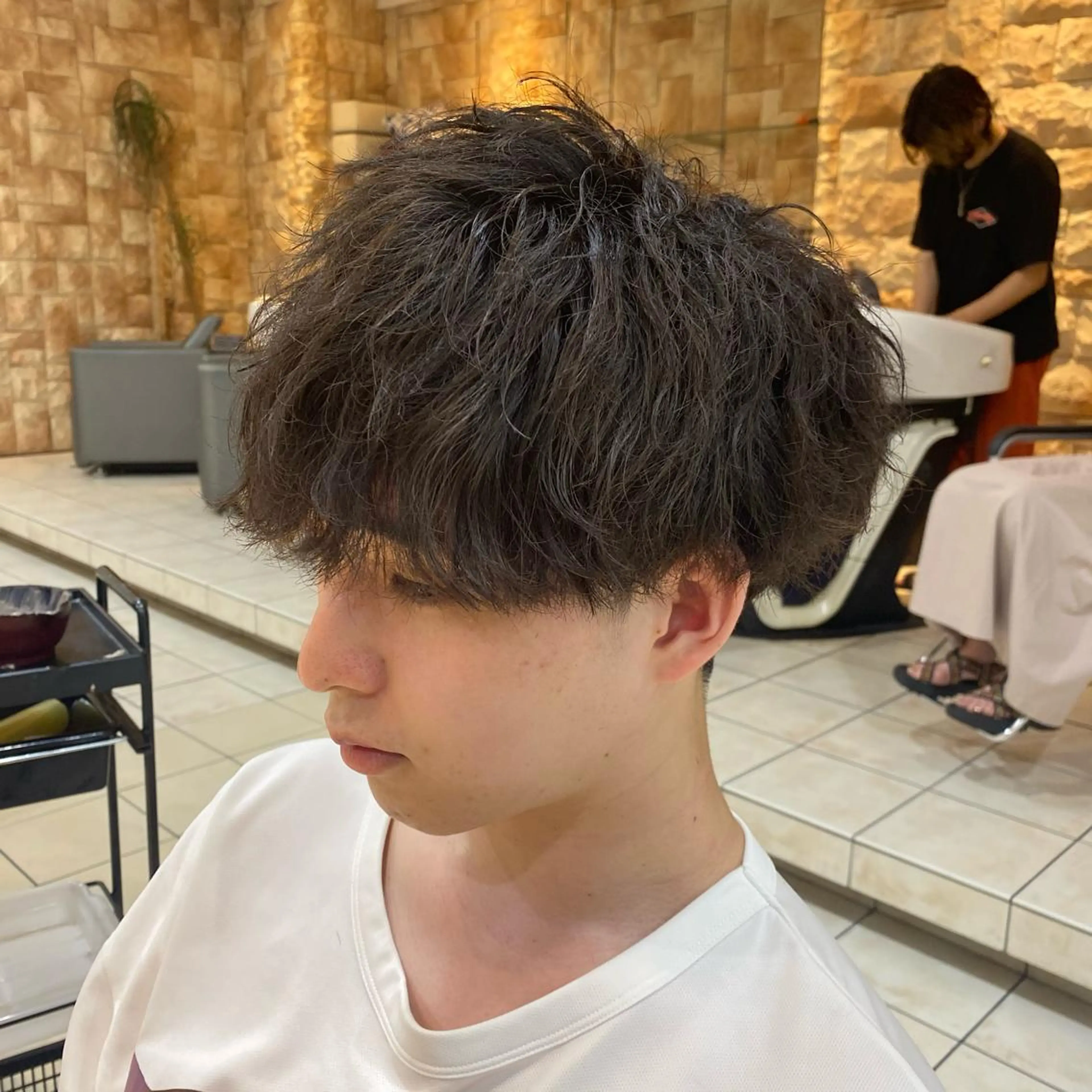 パーマ メンズ メンズパーマ/ メッシュ😎タクミのヘアスタイル