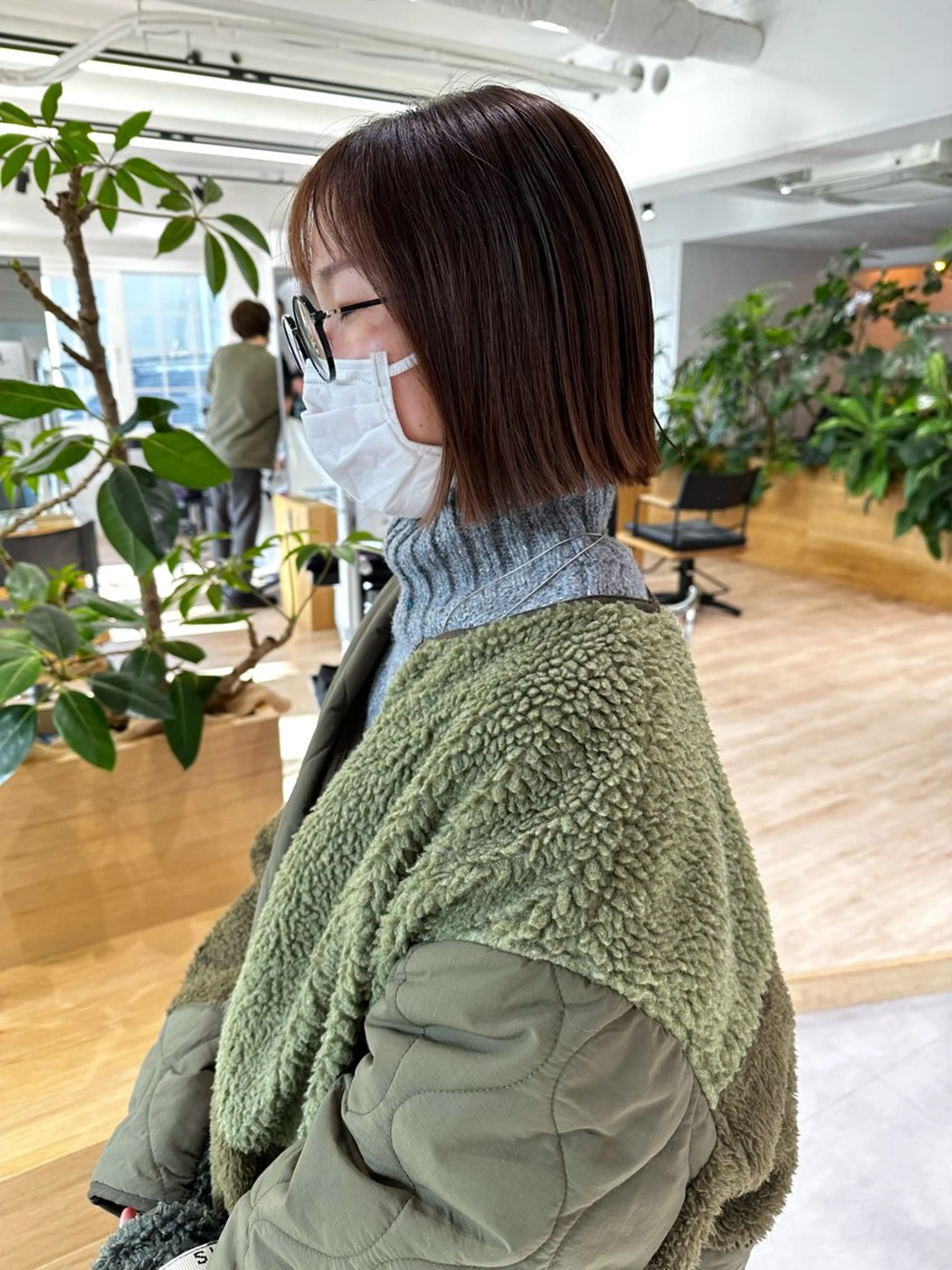 ショート カラー Ocean Hair&Life  【オーシャンヘアーアンドライフ】所属・水田 成美のヘアスタイル