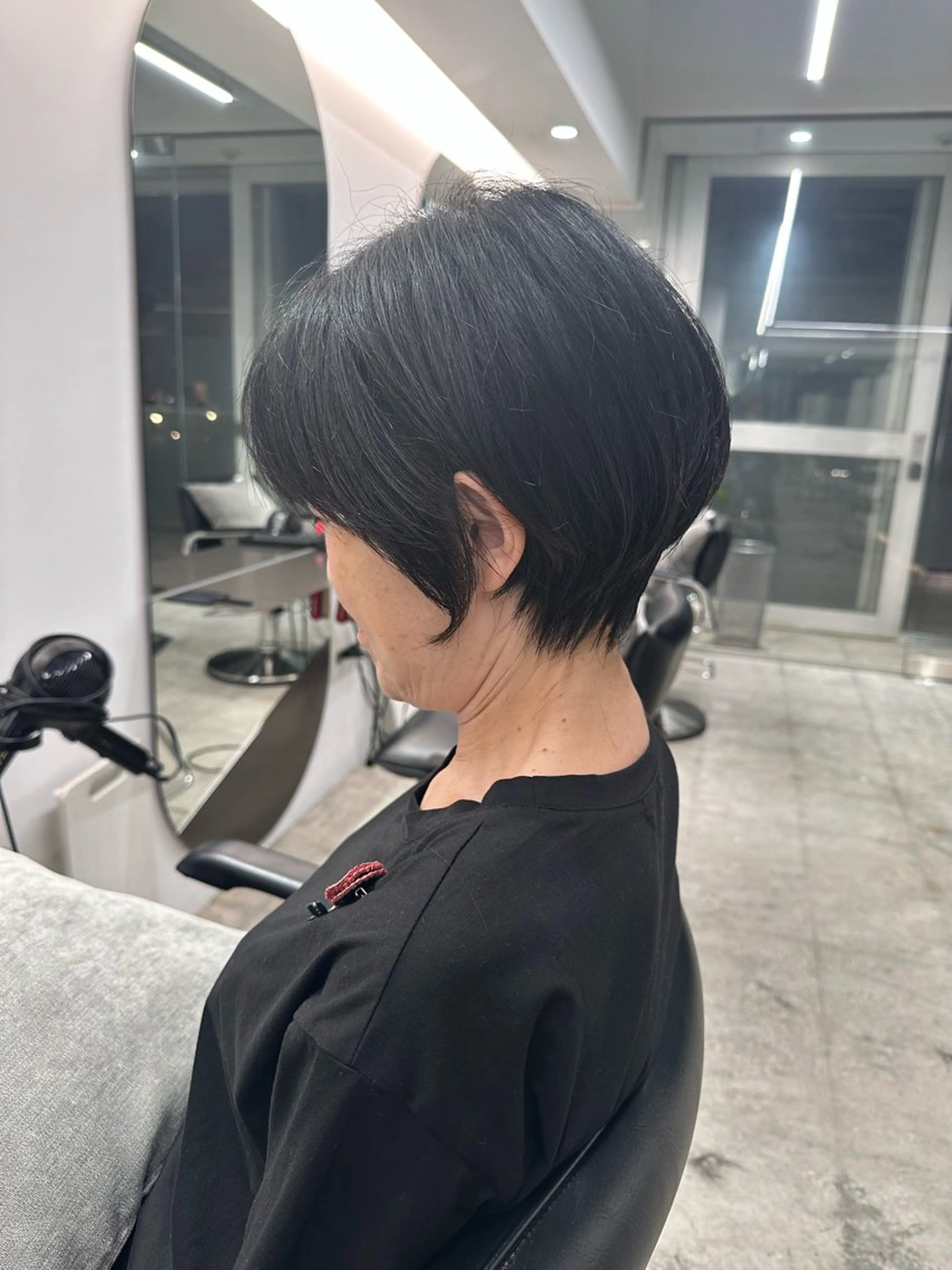 ショート mio/【日本橋】 パーマモデルのヘアスタイル