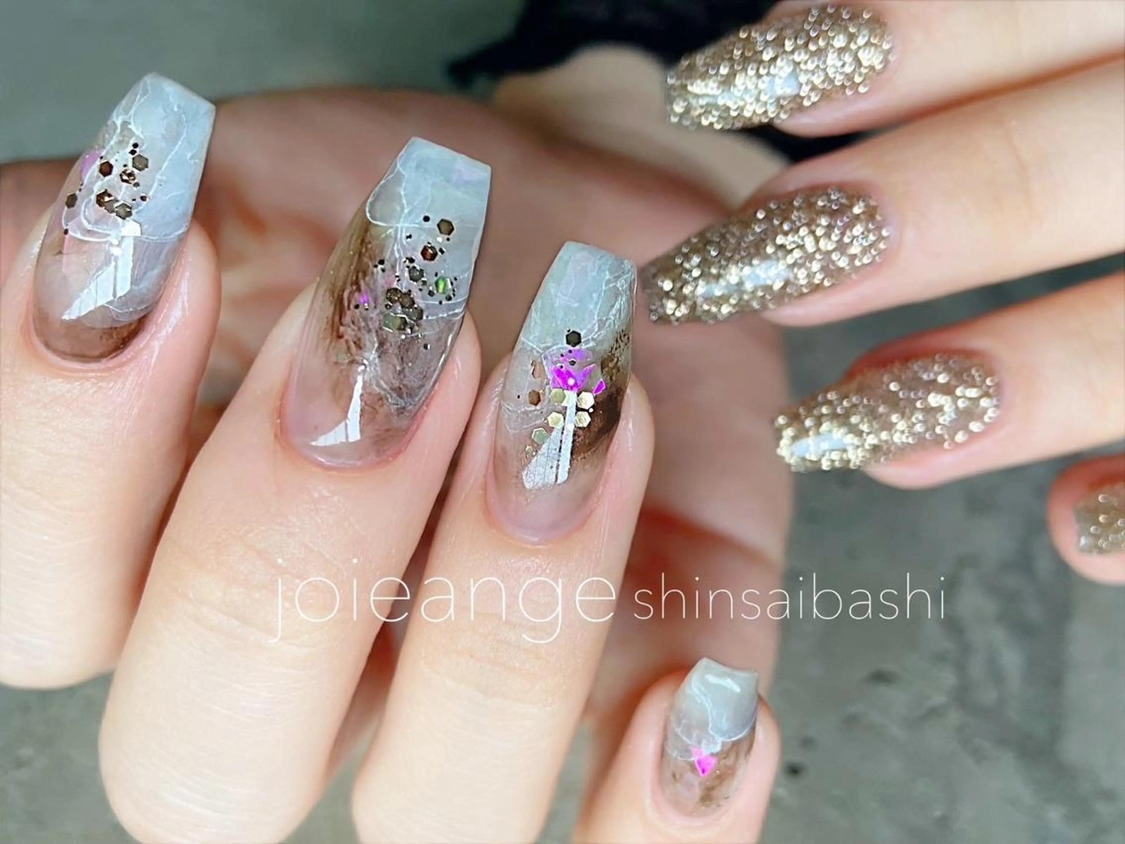 ネイル 優花joieange 心斎橋店のネイルデザイン