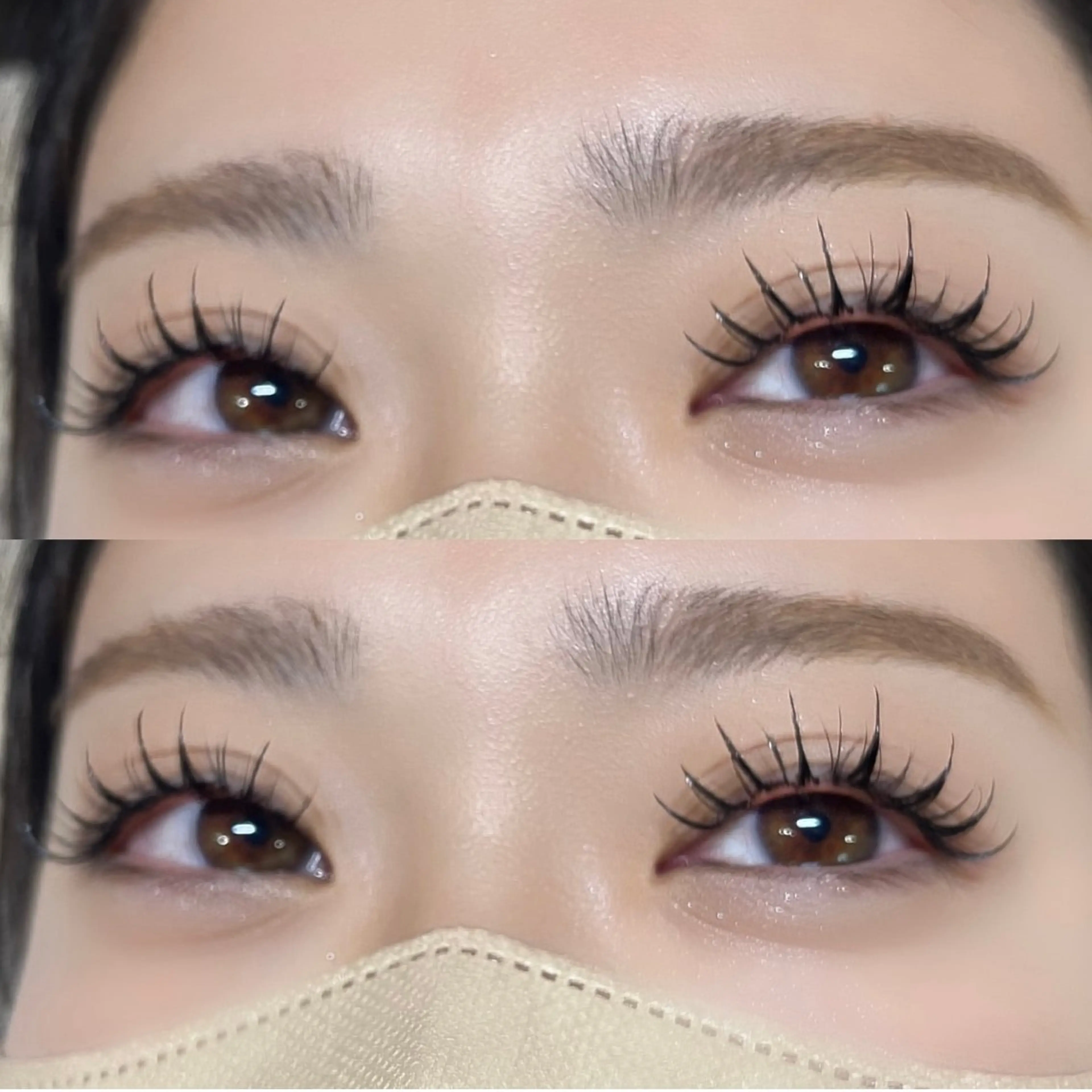 マツエク・マツパ 付け放題 バインドロック フラットラッシュ パリジェンヌラッシュリフト まつげパーマ マツエク オーロラ所属・AURORA RINAのマツエク・マツパデザイン