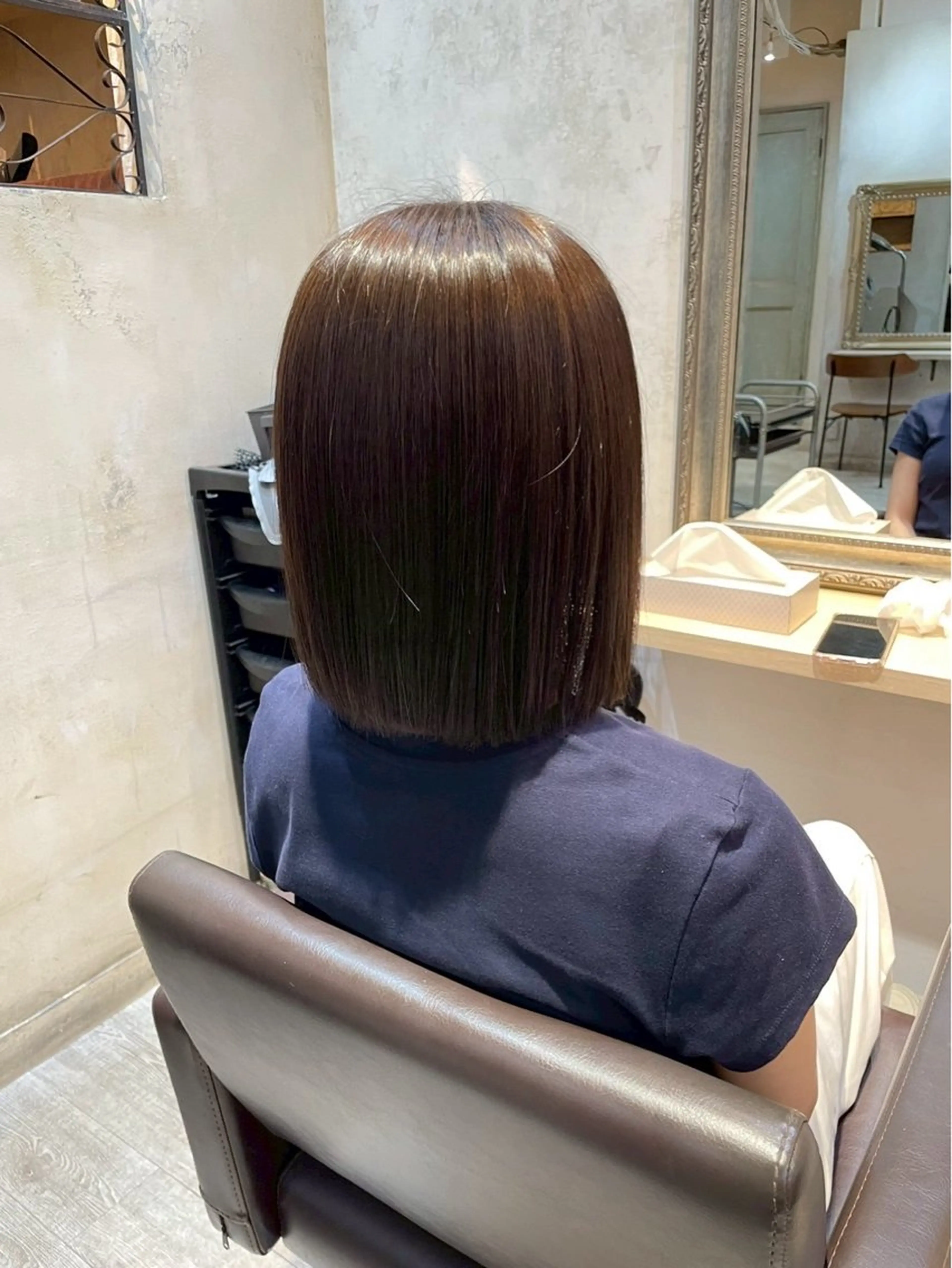 ミディアム 🩵Lutia新宿 ヒイラギ🩵のヘアスタイル