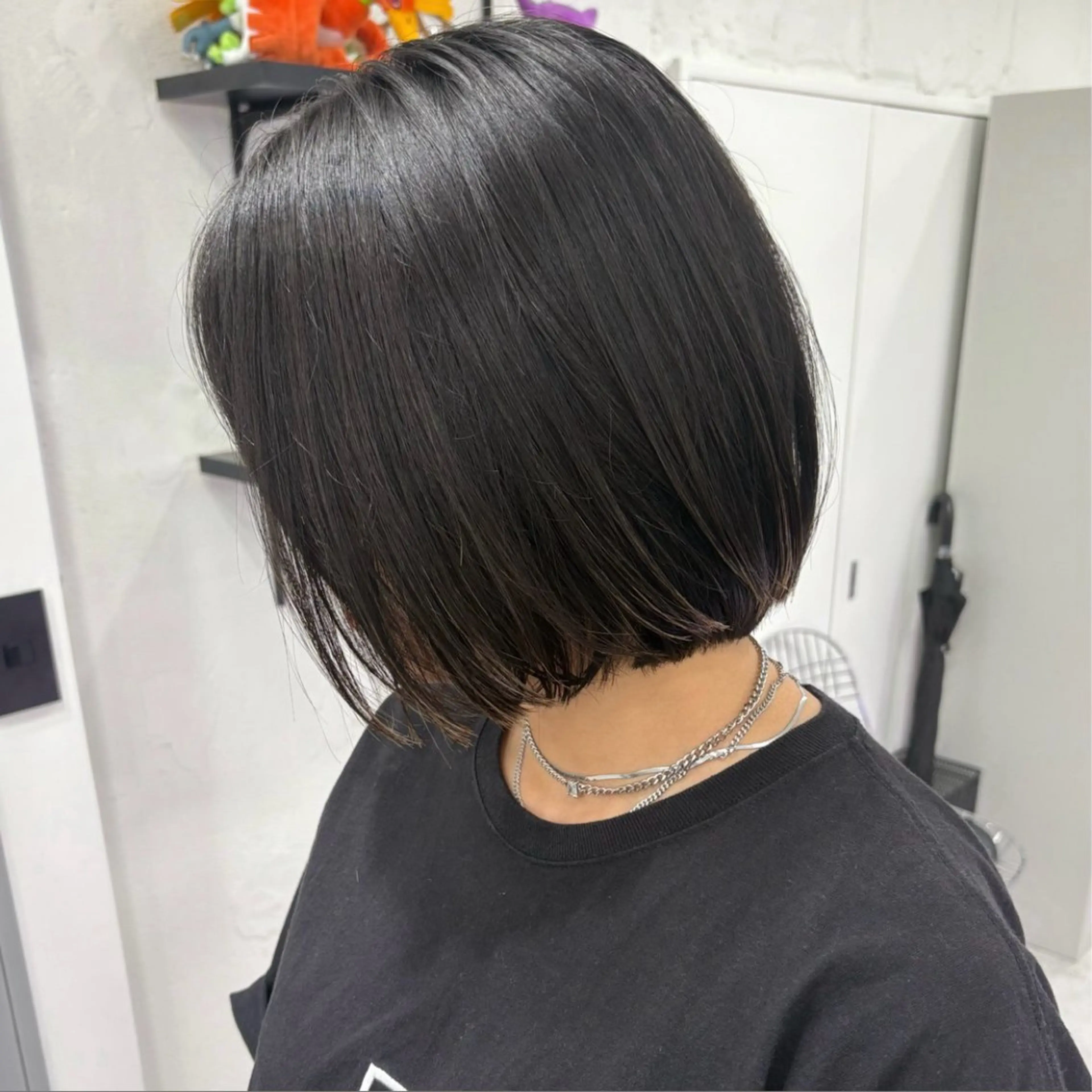 【レディースカット】ボブ練習モデルの写真