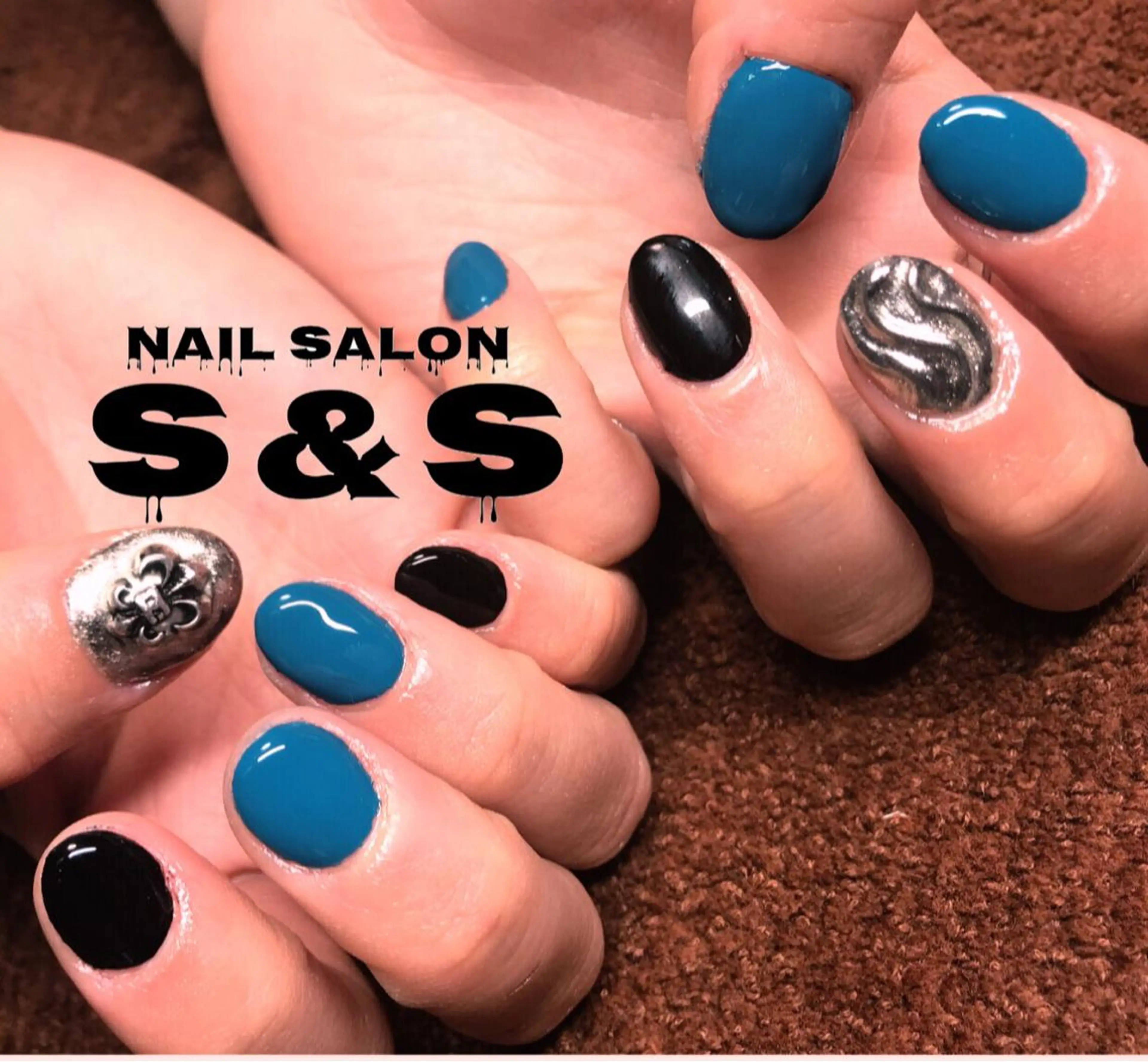 ネイル 長さ出し メンズネイル 持ち込み スカルプネイル ネイルチップ S&S 村田小百合のネイルデザイン