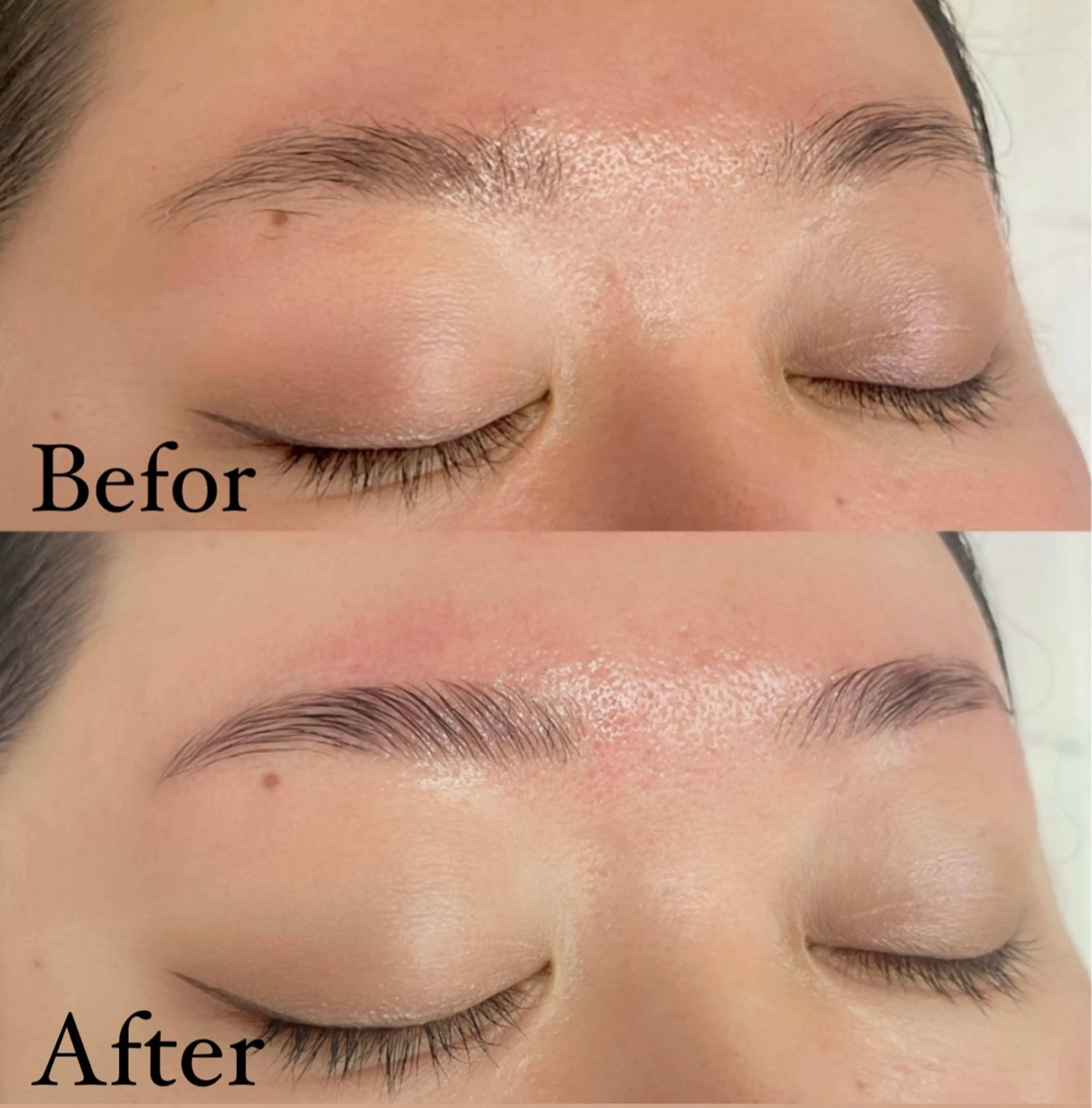 アイブロウ ハリウッドブロウリフト ange上野御徒町♡ 💙RIKA💙の眉毛・アイブロウイメージ