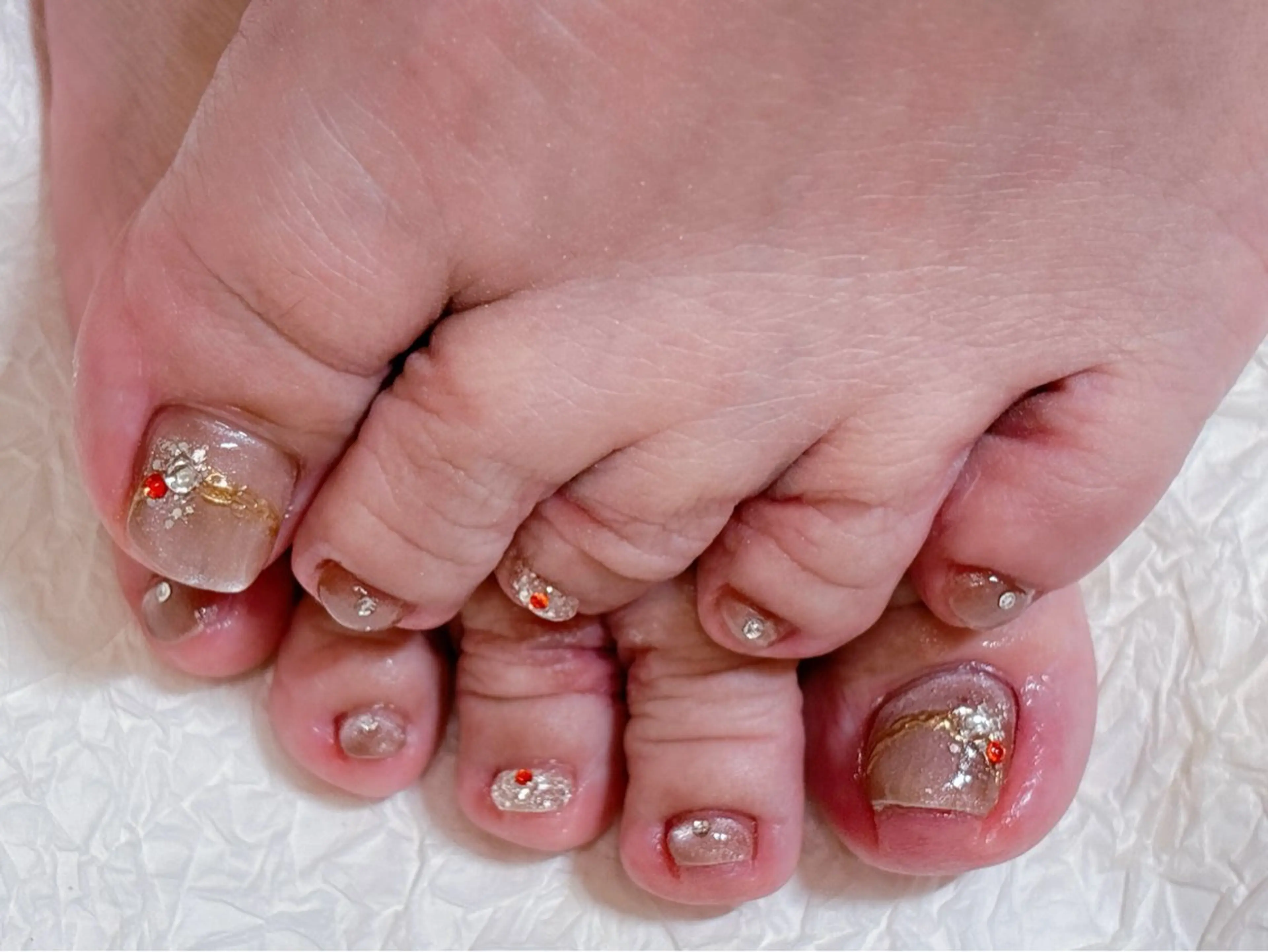 ネイル フットネイル ゆ か_Nails💫のネイルデザイン