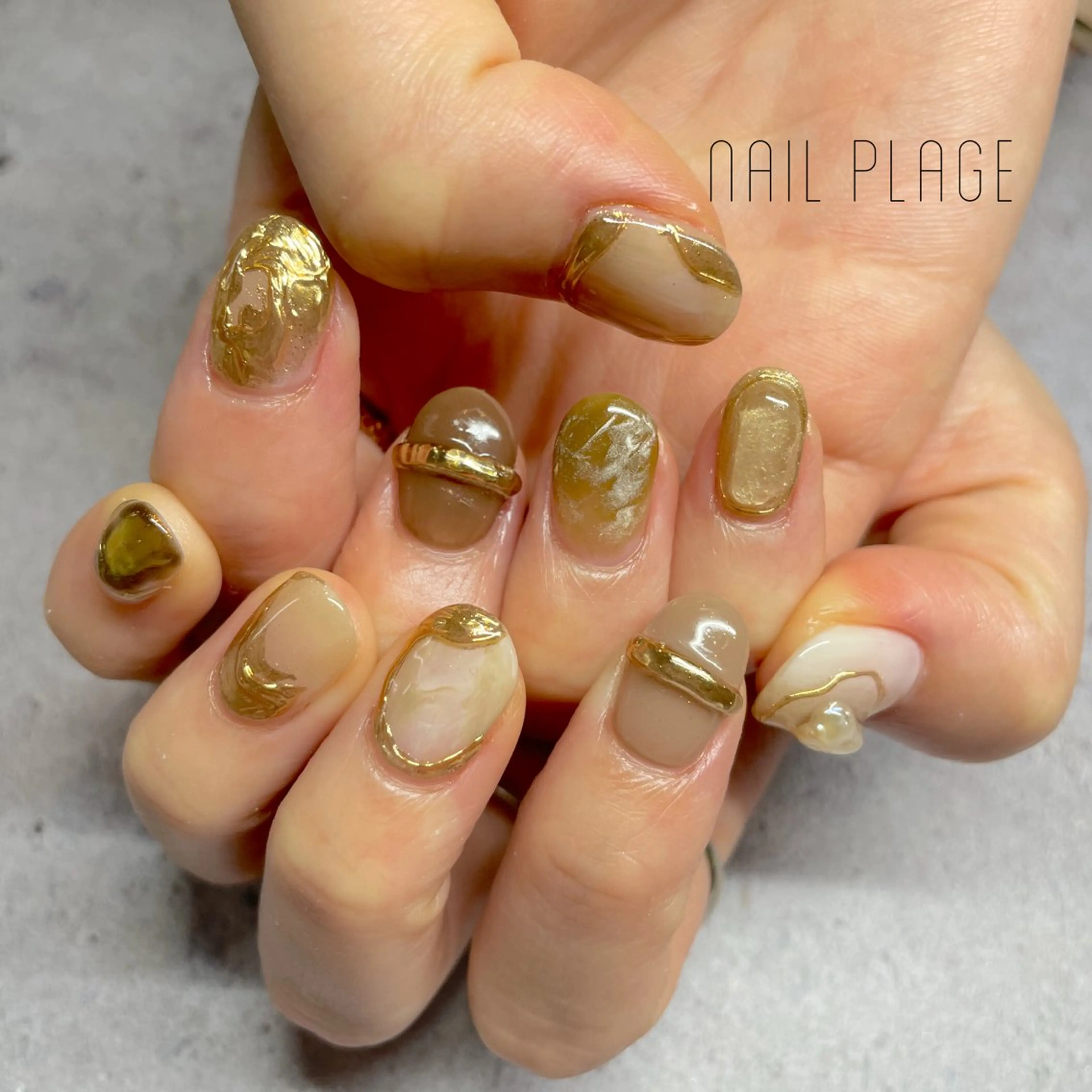 ネイル nail Plage Imai kanaのネイルデザイン