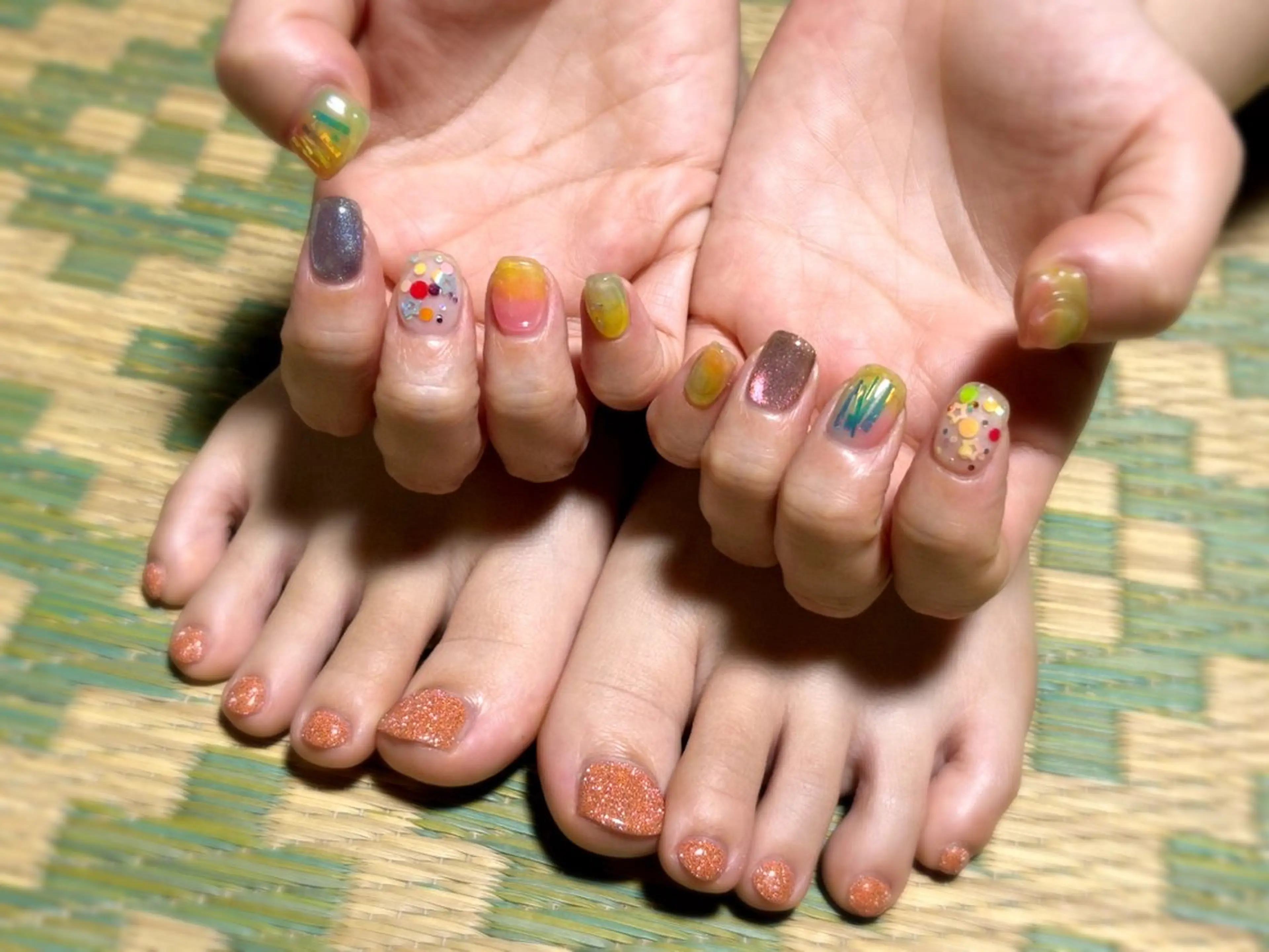 ネイル フットネイル ハンドネイル Nail&Eyelash epa 仙台駅前店所属・さとう のぞみのネイルデザイン