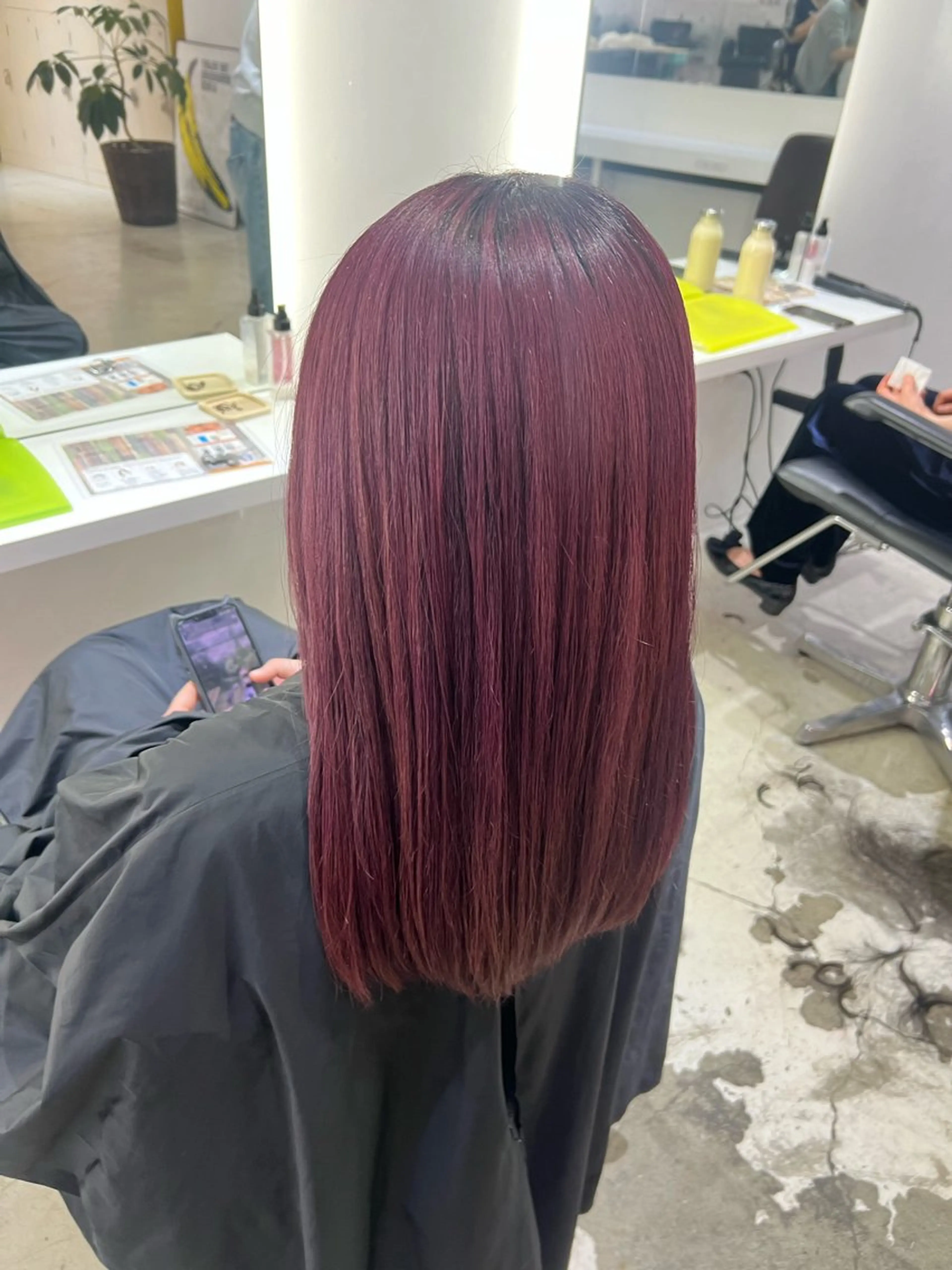 セミロング 💎艶ハイトーン／ ハルカ💎のヘアスタイル