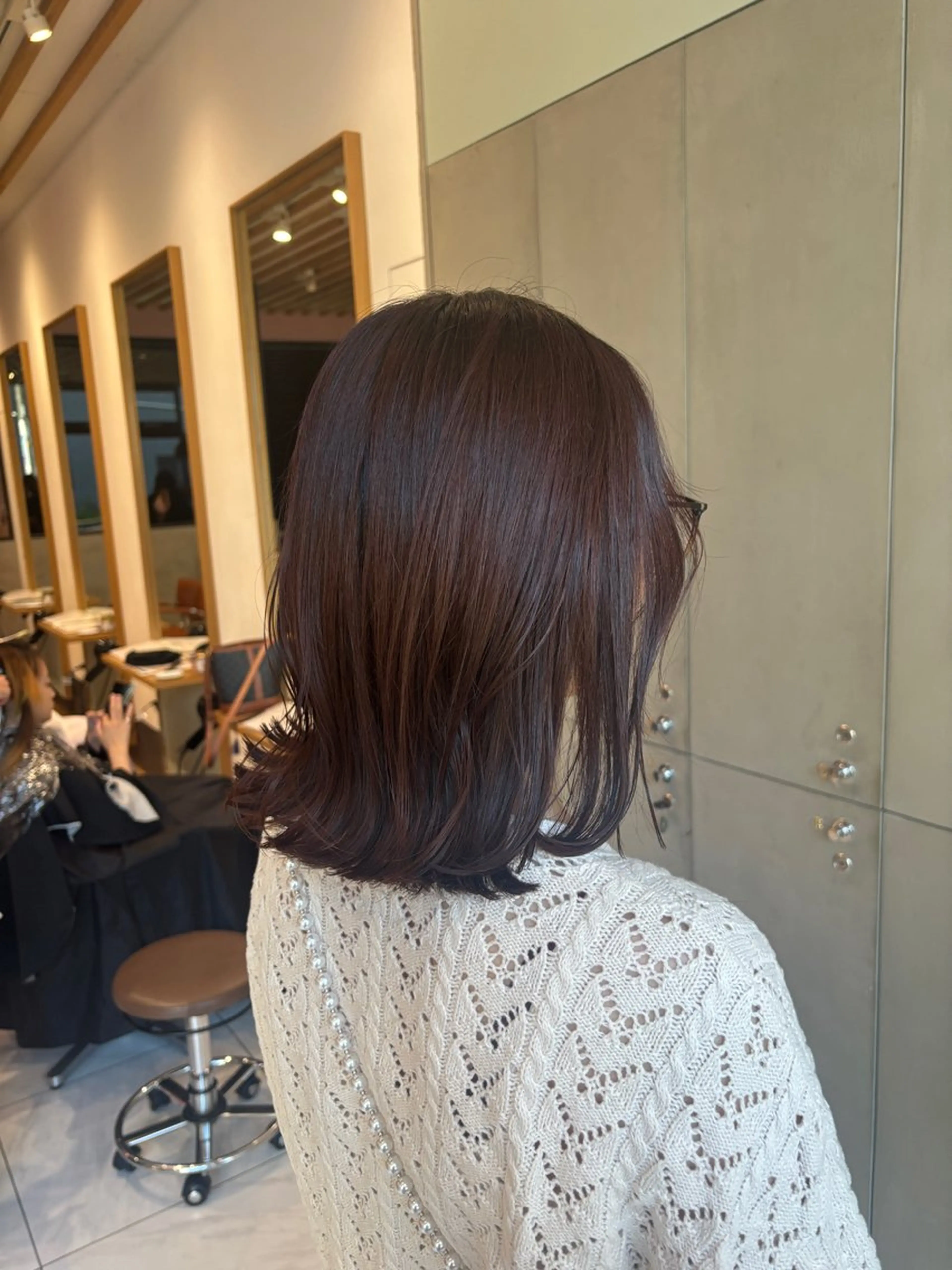 カラー ブリーチ ブリーチなしカラー ️🩵RINKA/ ハイトーンカラー🩵のヘアスタイル