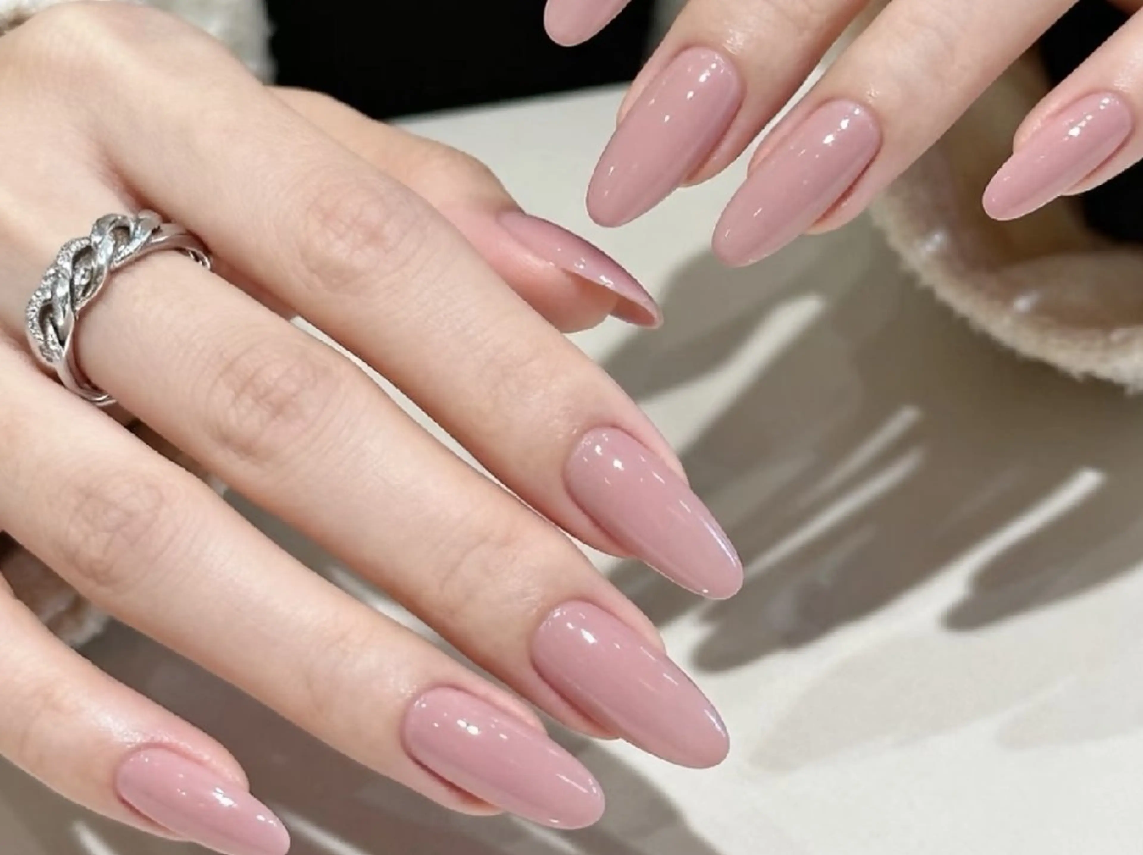 ネイル フットネイル フレンチネイル ジェルネイル ガラスフレンチ 韓国ネイル ハンドネイル ハンドケア MoriseNail 表参道のネイルデザイン