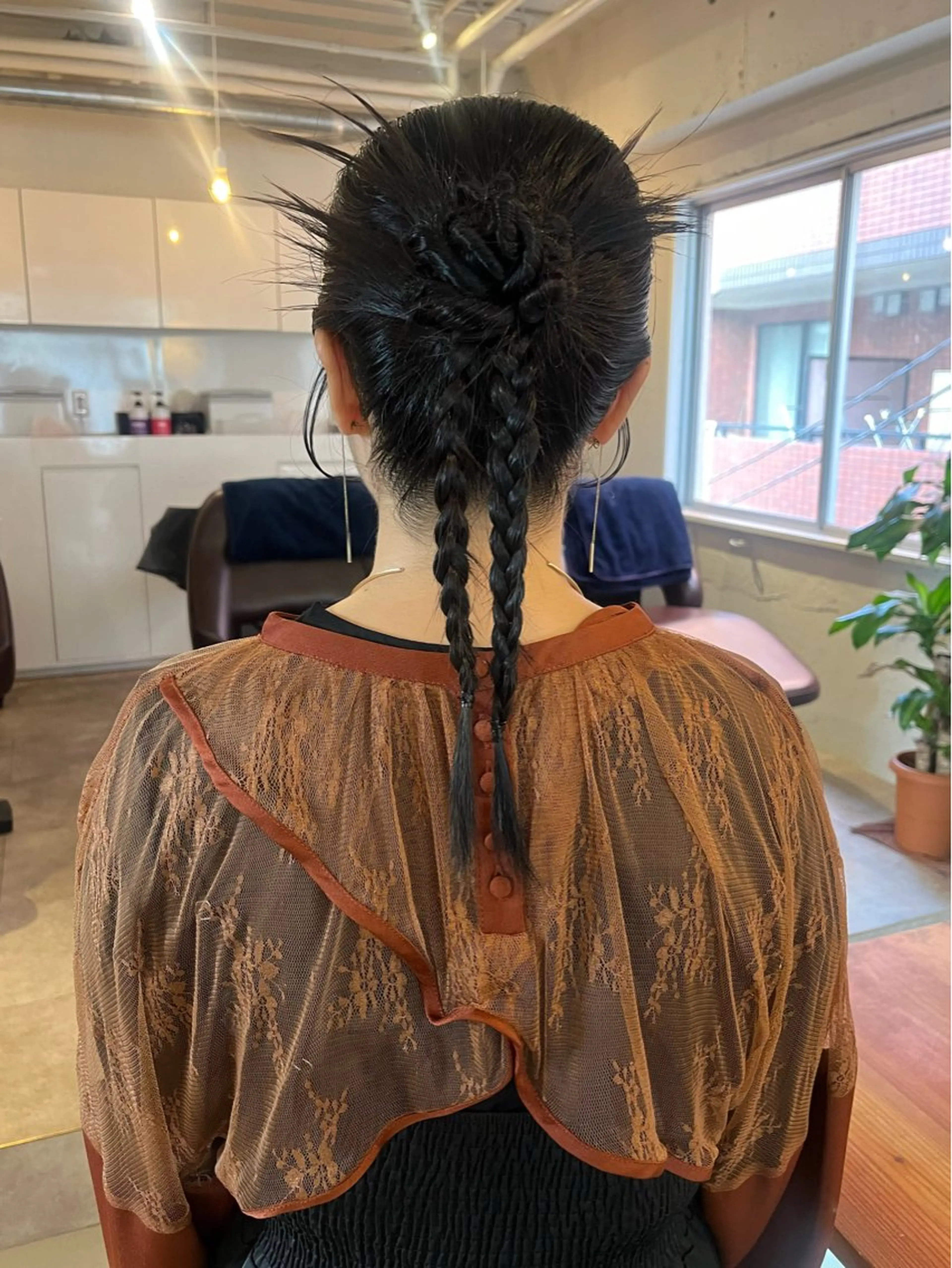 ミディアム ヘアセット 横浜美容室LINE /古賀紅音🍃のヘアスタイル