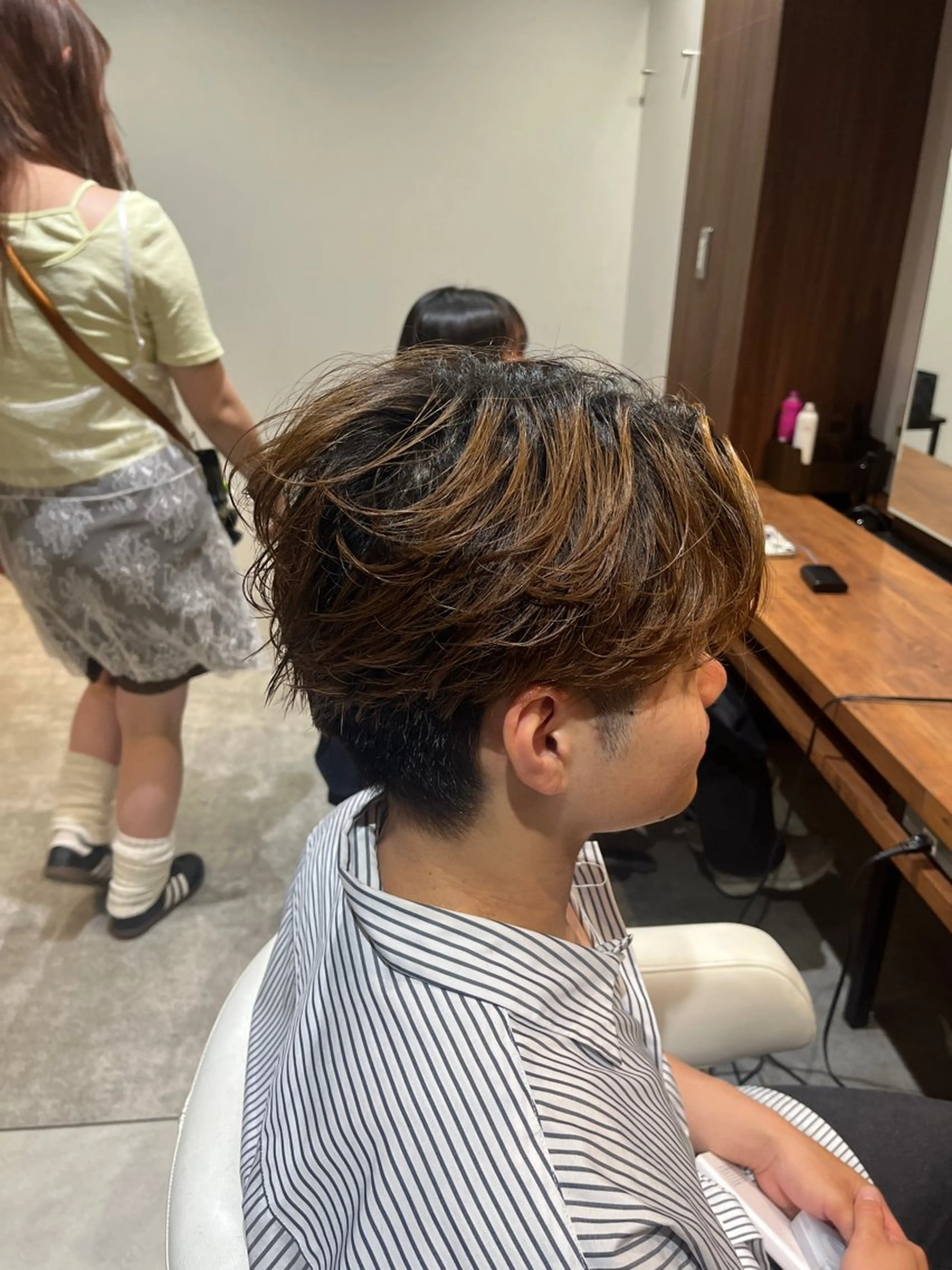 ショート パーマ メンズ カット パーマ 🎧メンズパーマ特化 /RUI🎧のヘアスタイル