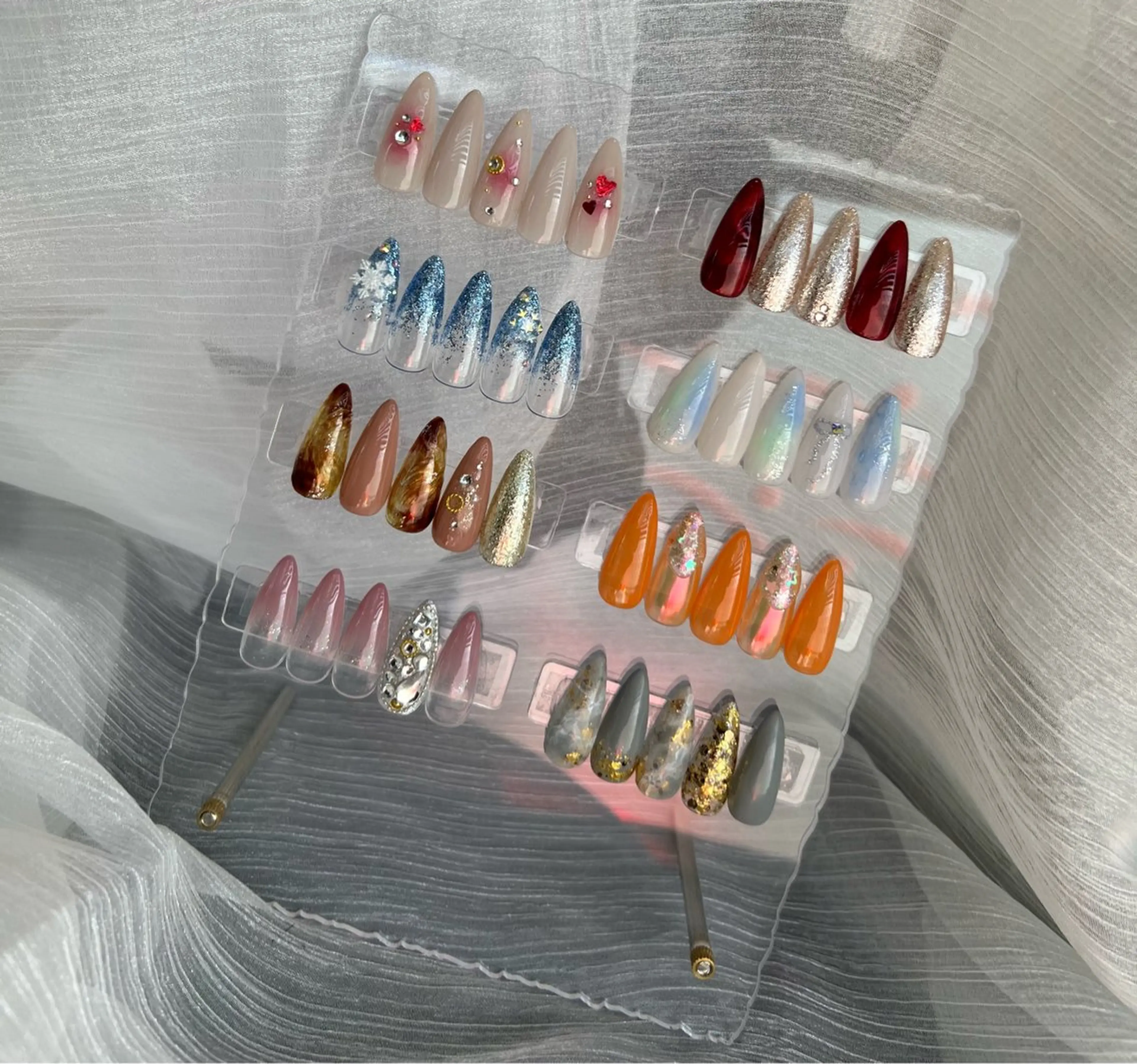 定額ネイル（シンプル）の写真