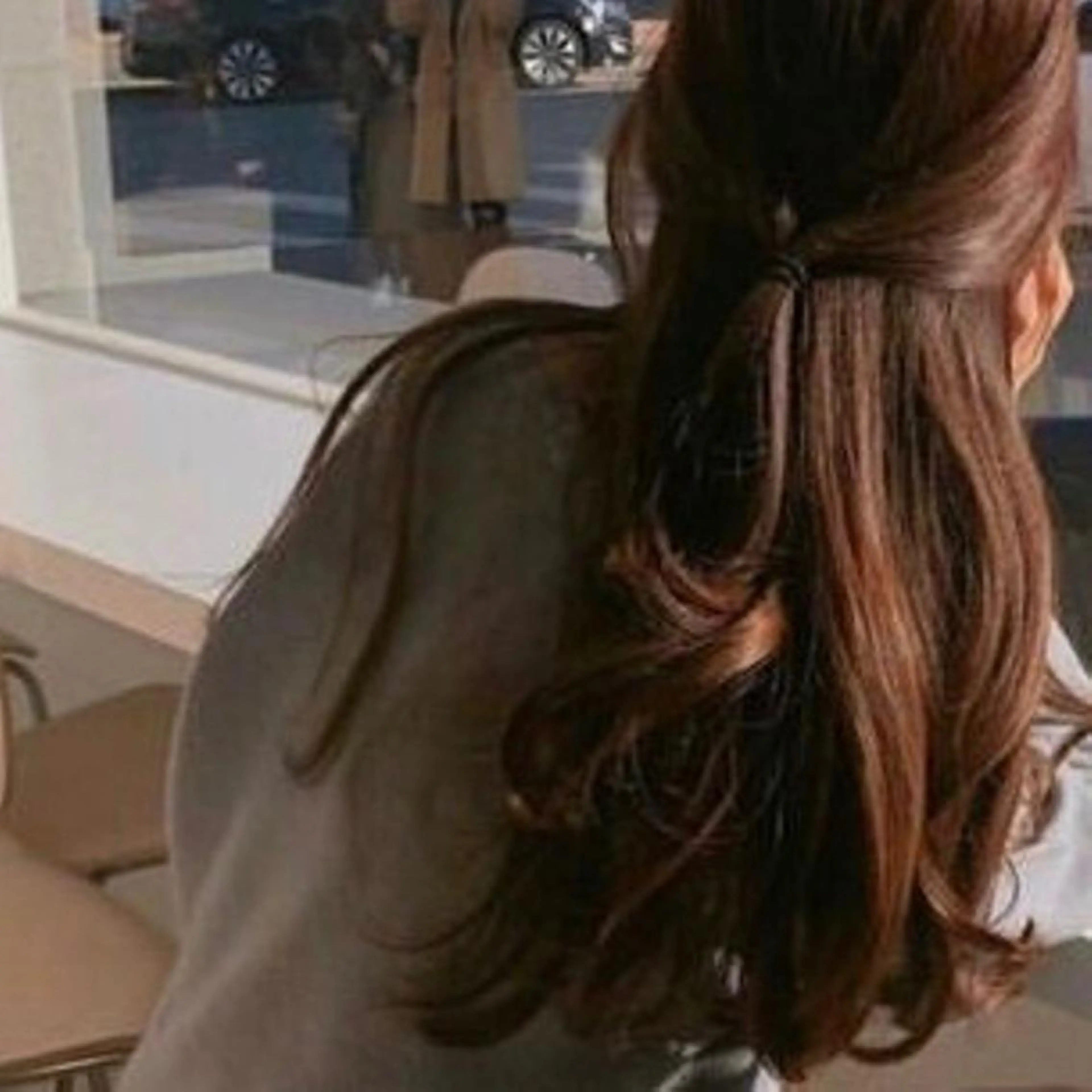 ロング カラー カット ヘアカラー トリートメント 🫧うる艶透明感🥣 MAYAのヘアスタイル