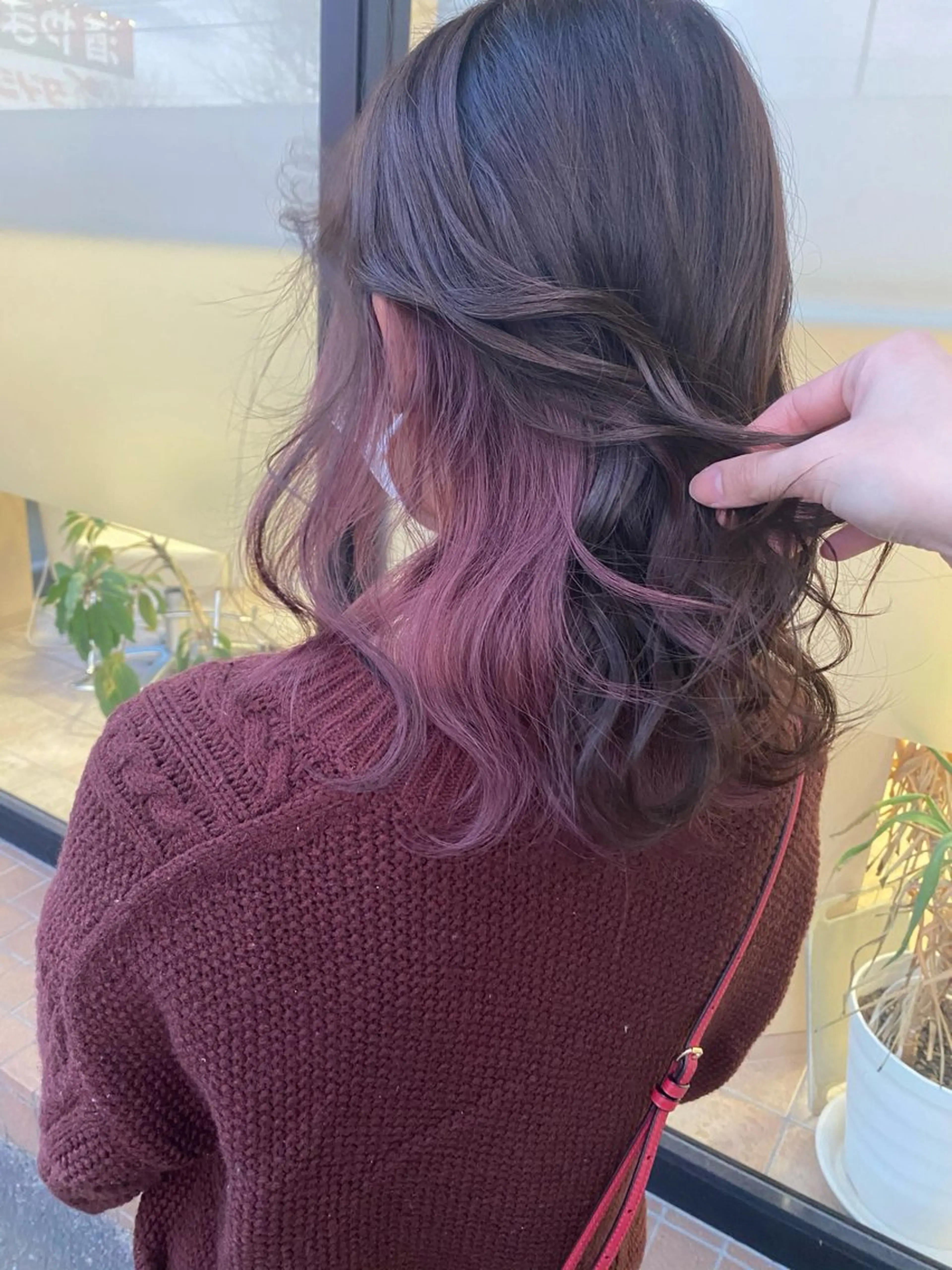 ミディアム ヘアカラー トリートメント 🇰🇷韓国風顔周り NANAMI🇰🇷のヘアスタイル
