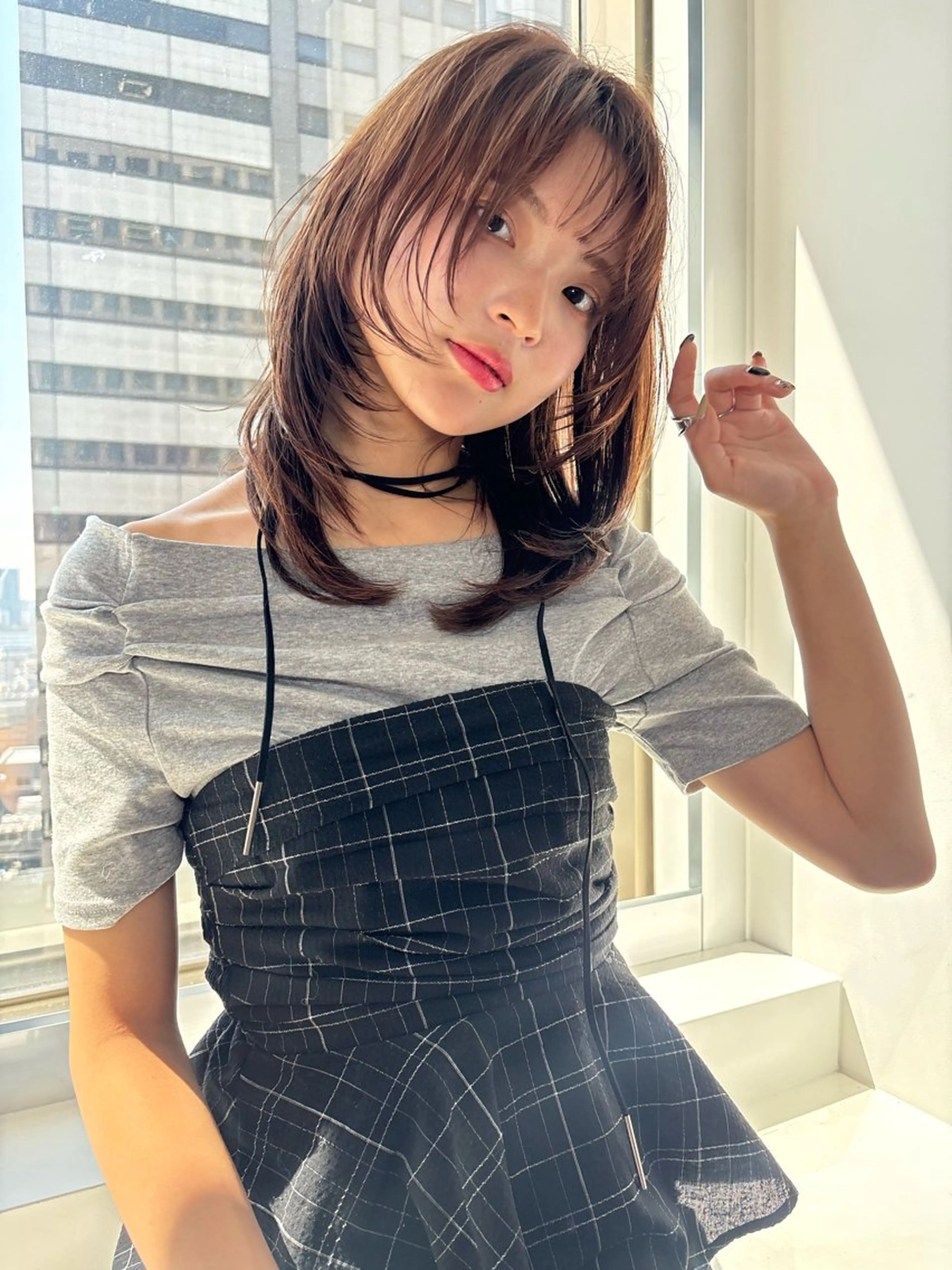 🩷期間限定50％オフ🩷似合わせカット➕透明感重視カラー➕ハホニコトリートメントの写真