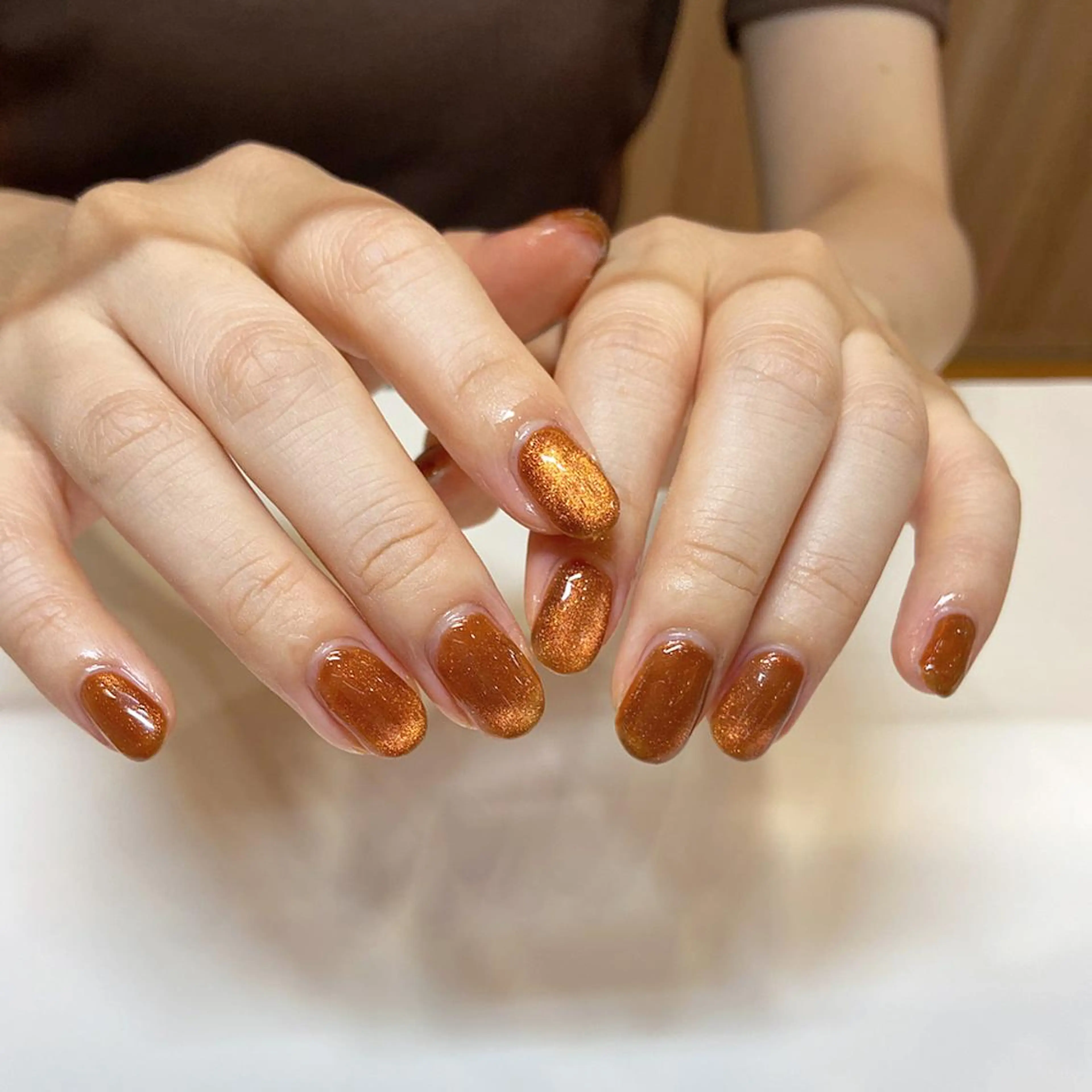 マグネット・フラッシュ・オーロラ・ミラー🌙ワンカラー❤︎オフなしの写真