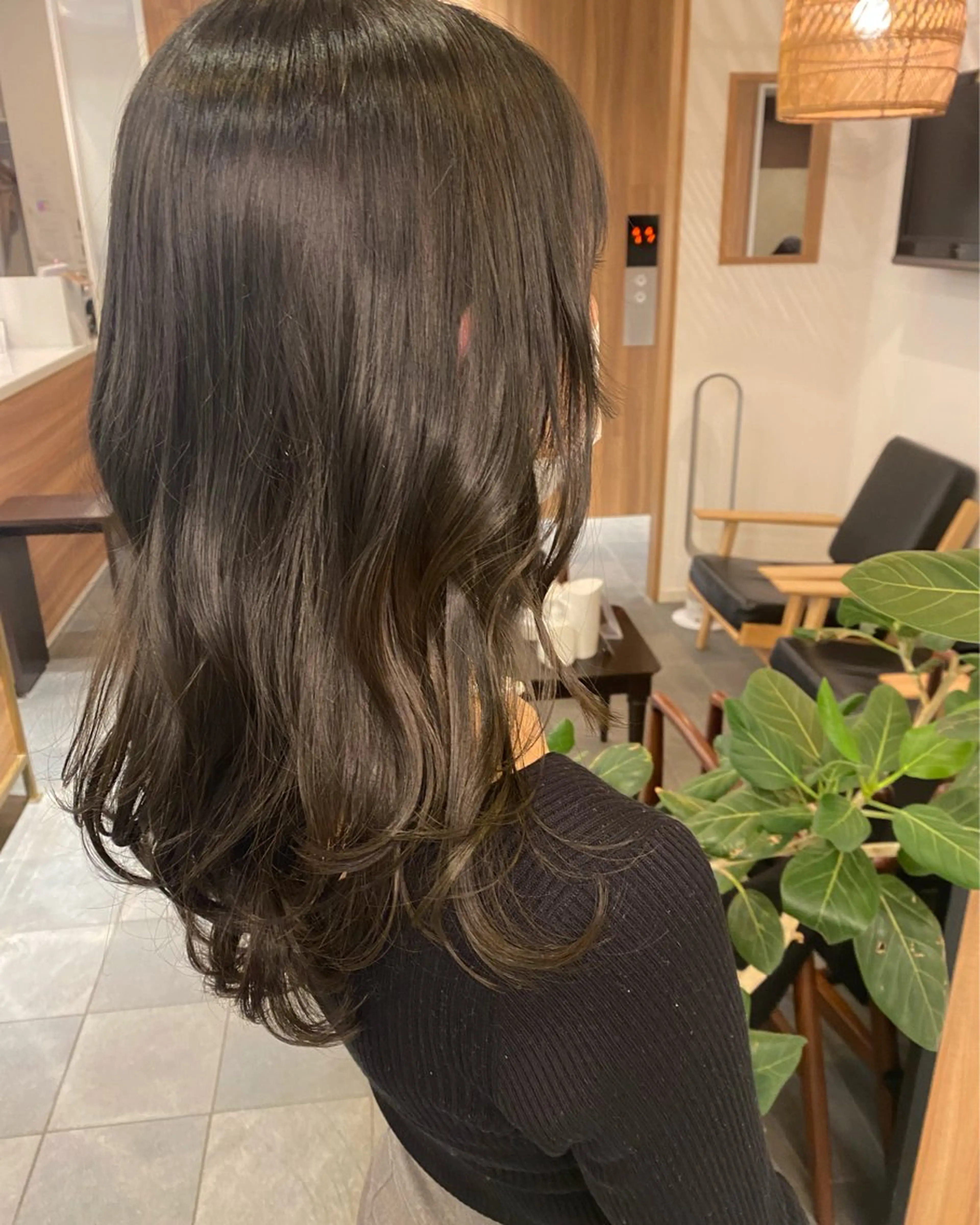 セミロング カラー パーマ ヘアアレンジ レイヤー/メンズ🥑 マエダアズミ🥑のヘアスタイル