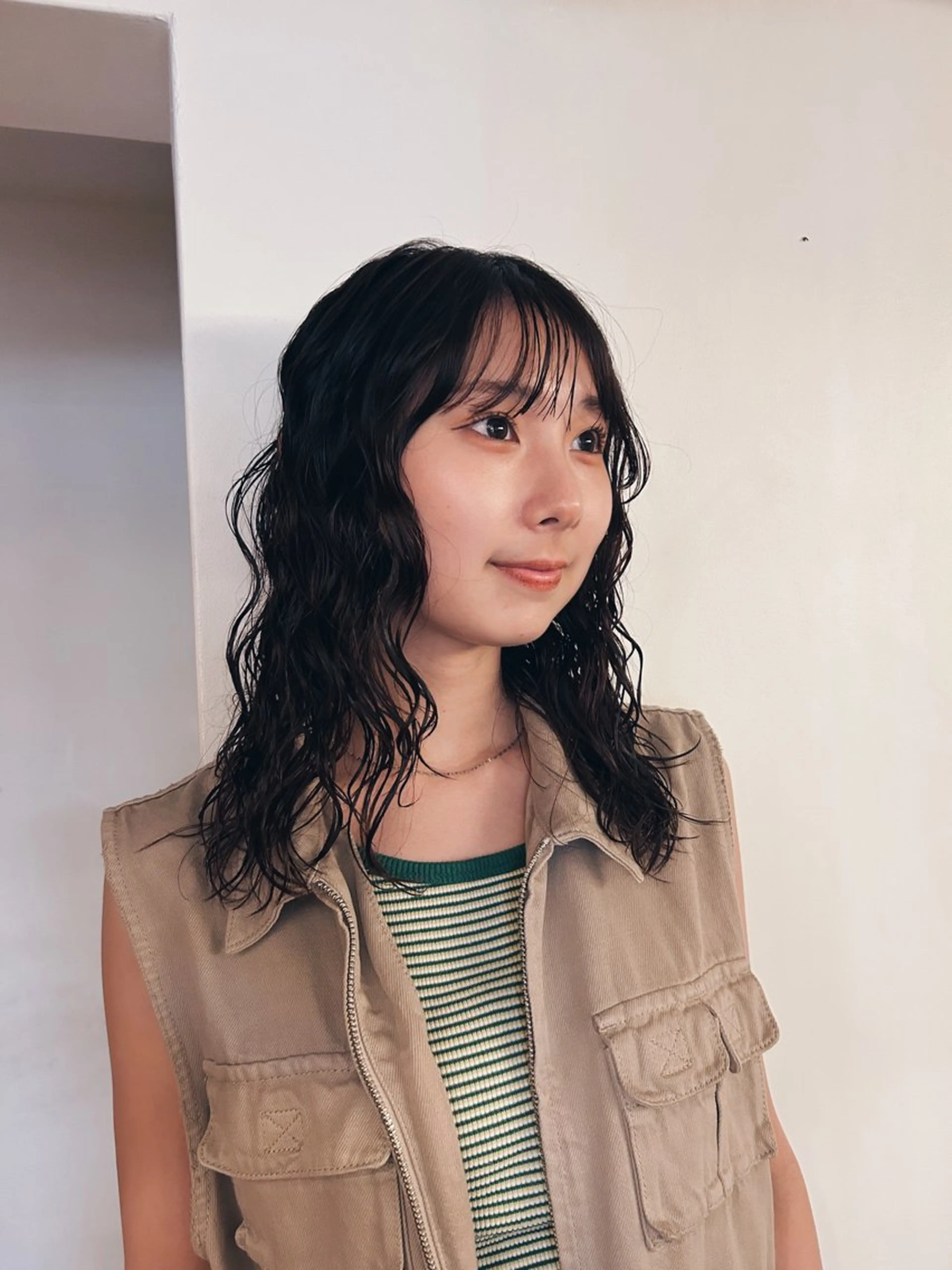 ロング カット パーマ トリートメント 似合わせパーマ 🌼カンナのヘアスタイル