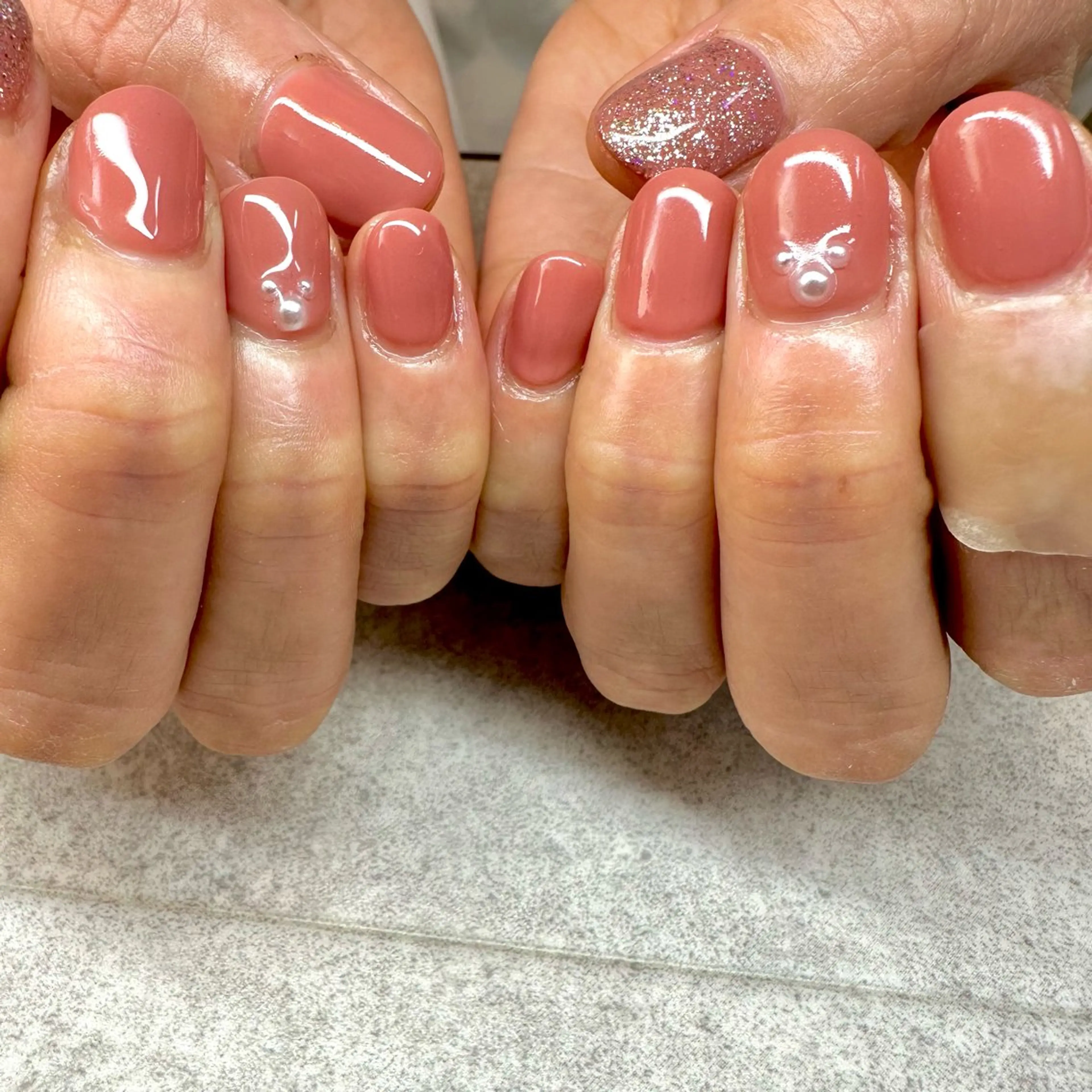 ネイル ハンドネイル フットネイル GéRanium Harukaのネイルデザイン