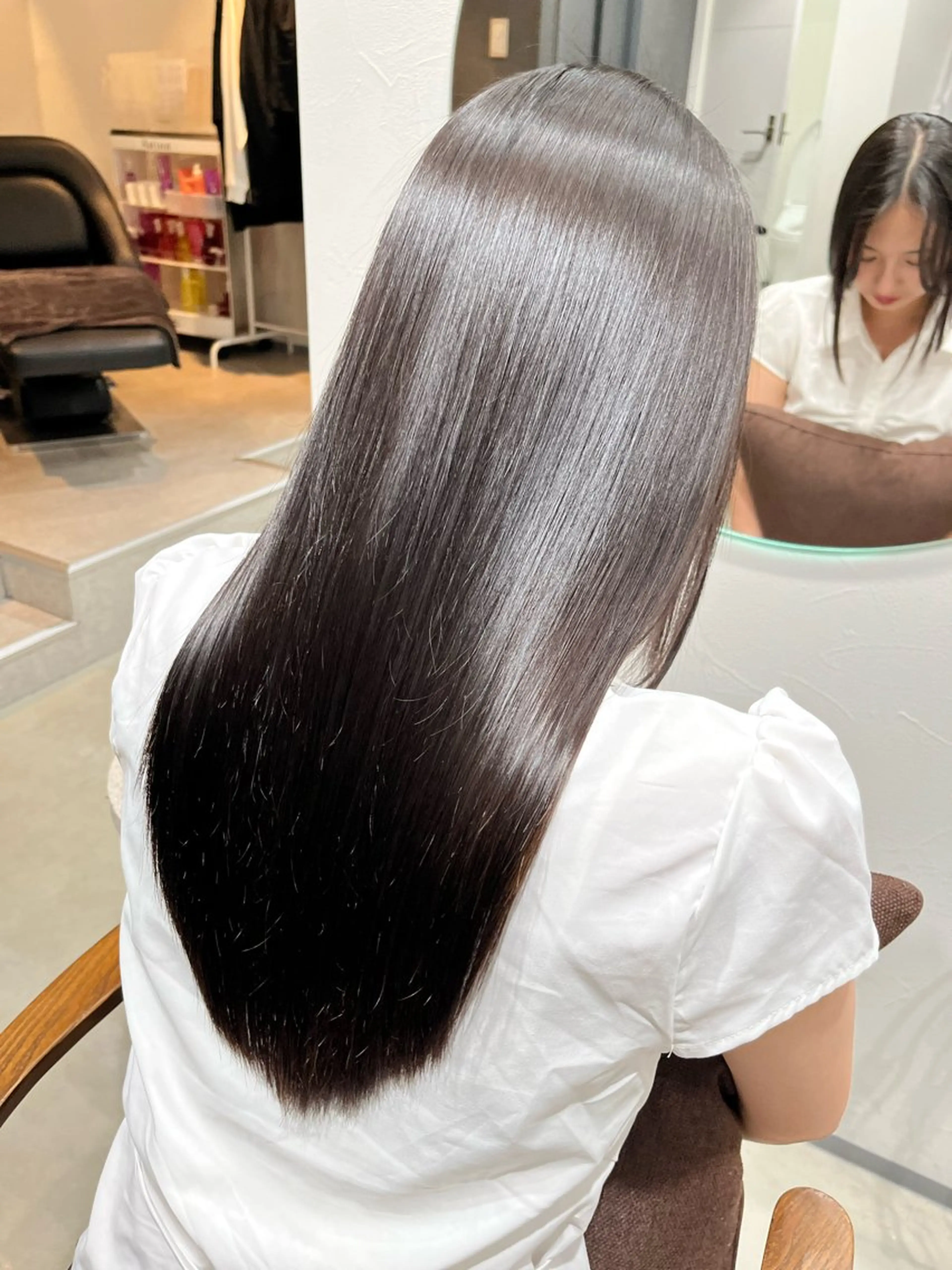 ロング 原口 桃歌のヘアスタイル