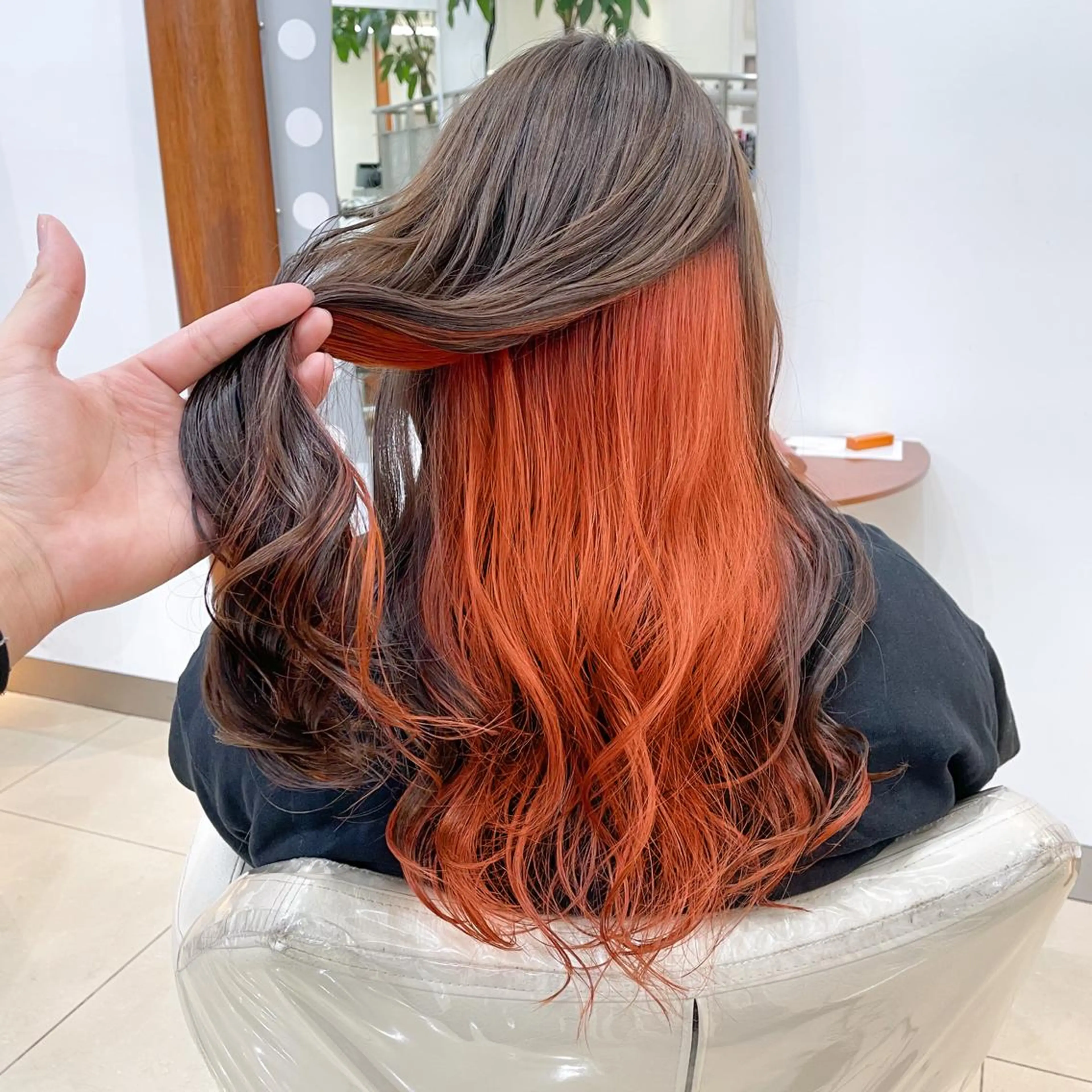 ロング カラー 縮毛矯正/髪質改善 /韓国風　山川春輝のヘアスタイル