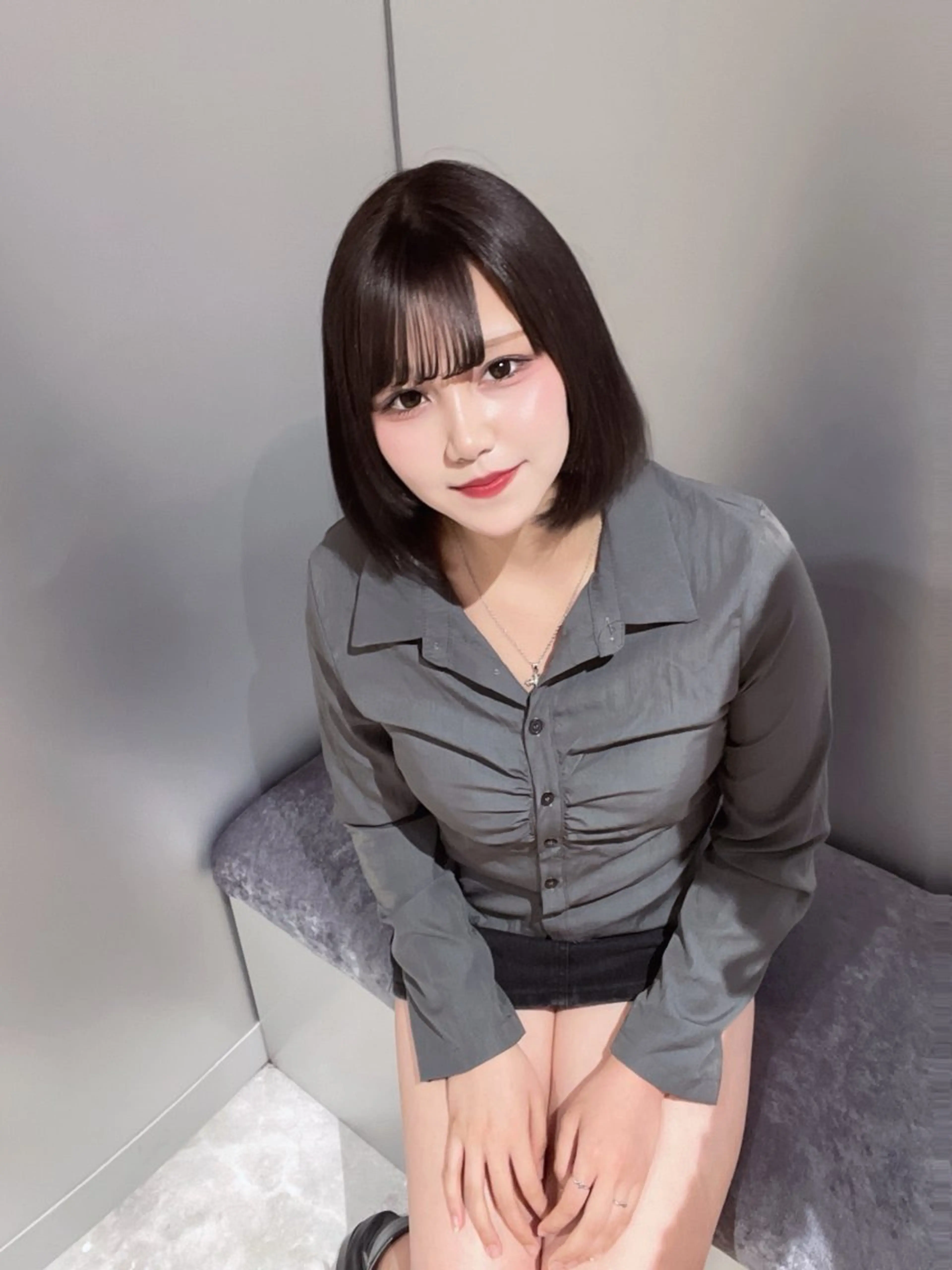 ミディアム カット トリートメント 💎韓国レイヤー ×エクステゆうま💎のヘアスタイル