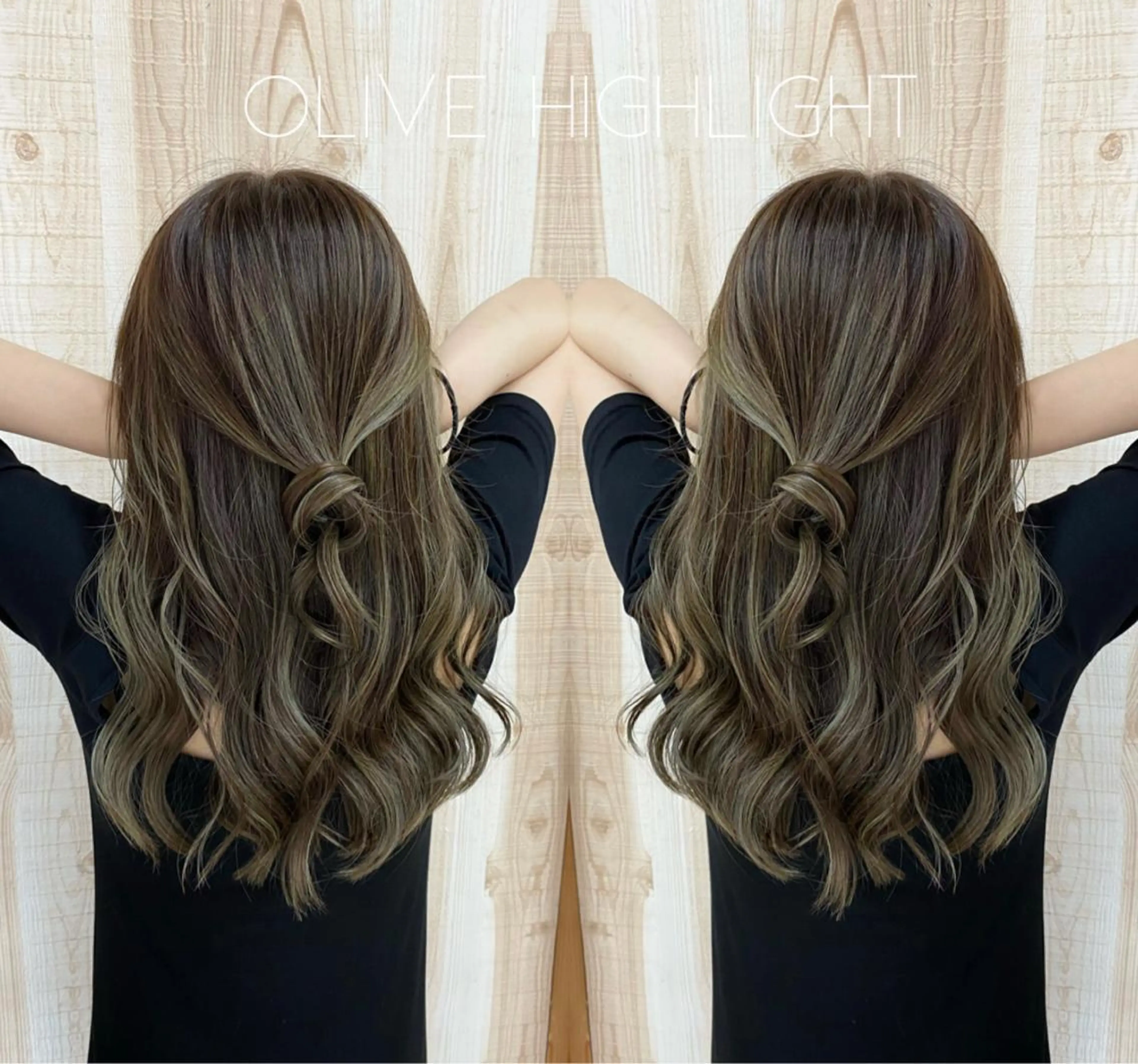 ＊人気NO.2＊カット+3Dハイライトカラー+うる艶トリートメント』の写真