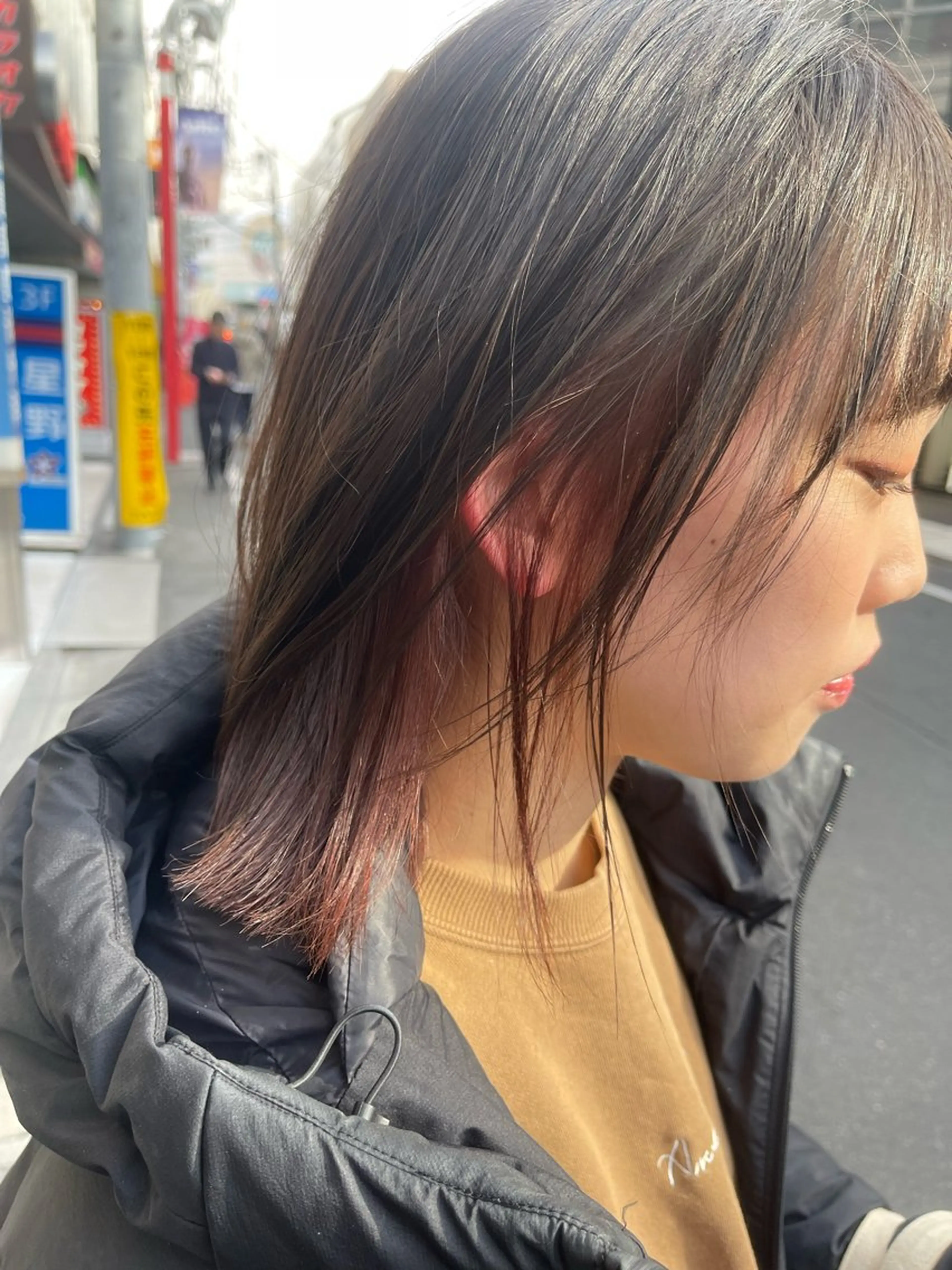 【新規人気No.6】プレミアインナーカラー＆モイスチャープチトリートメントの写真