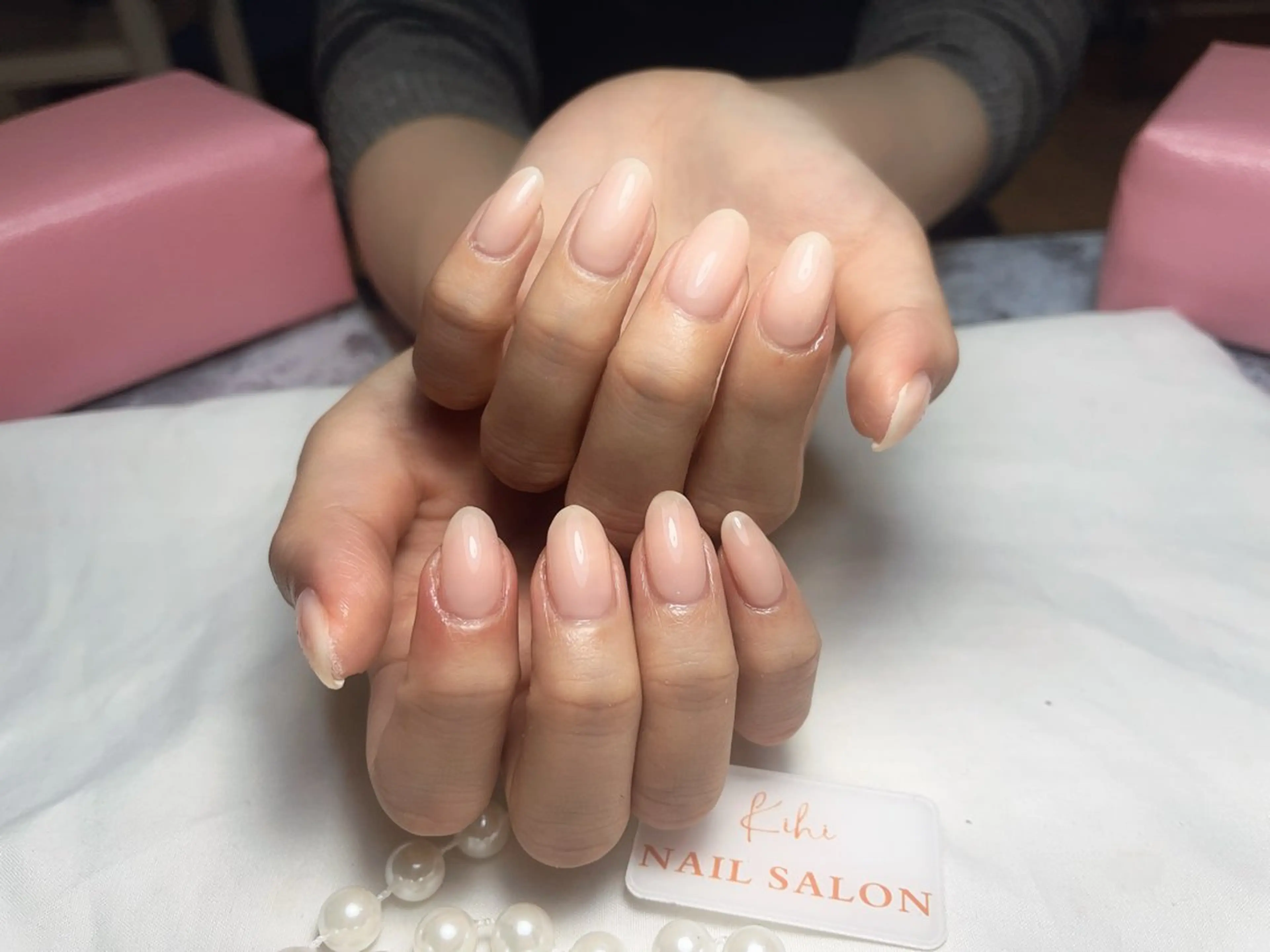 ネイル アートネイル フレンチネイル ジェルネイル グラデーション 韓国ネイル ハンドネイル 💕鈴木ユリ パラジェル/オフ無料のネイルデザイン