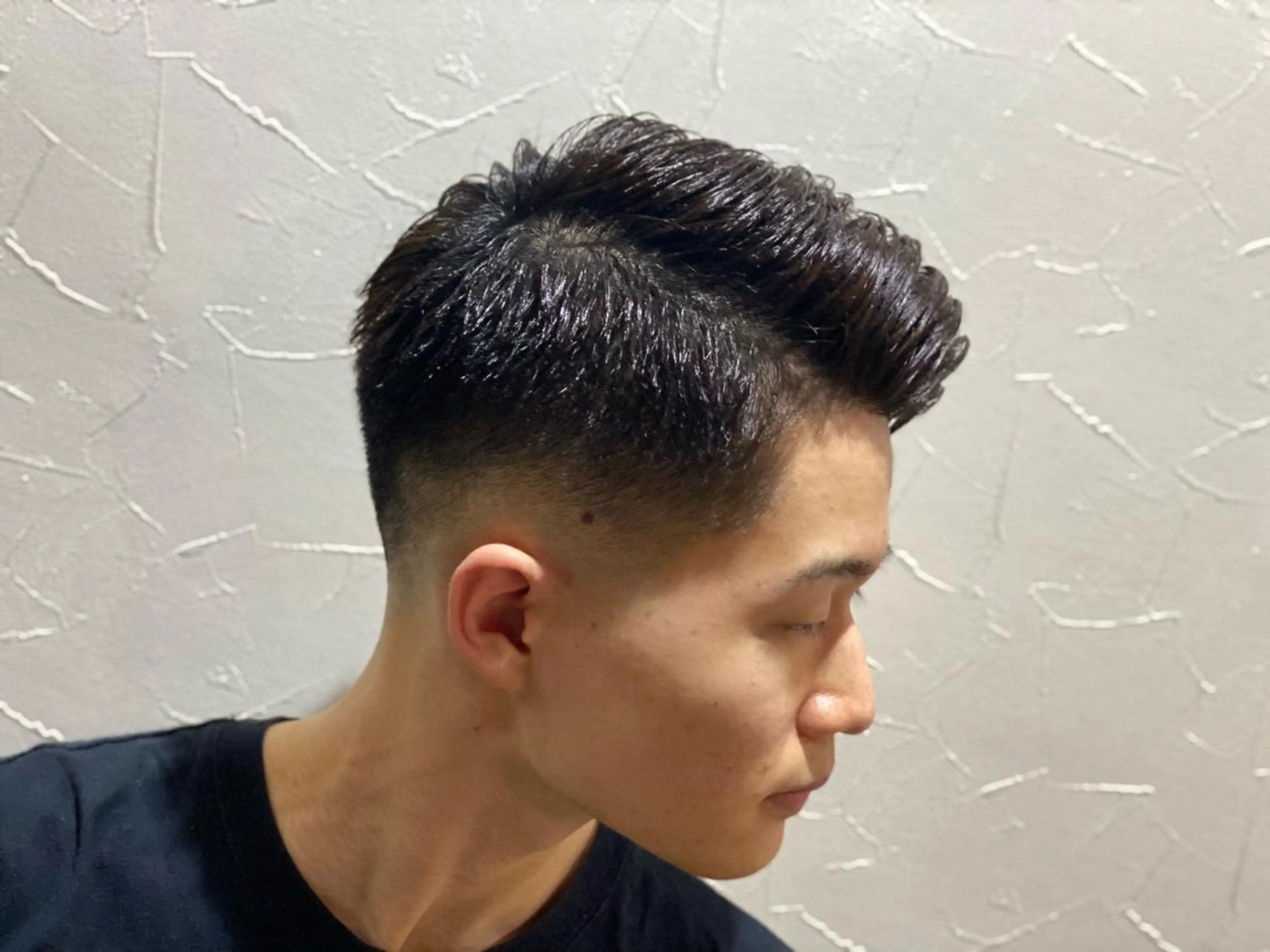 ショート メンズ 浅見 天翔のヘアスタイル