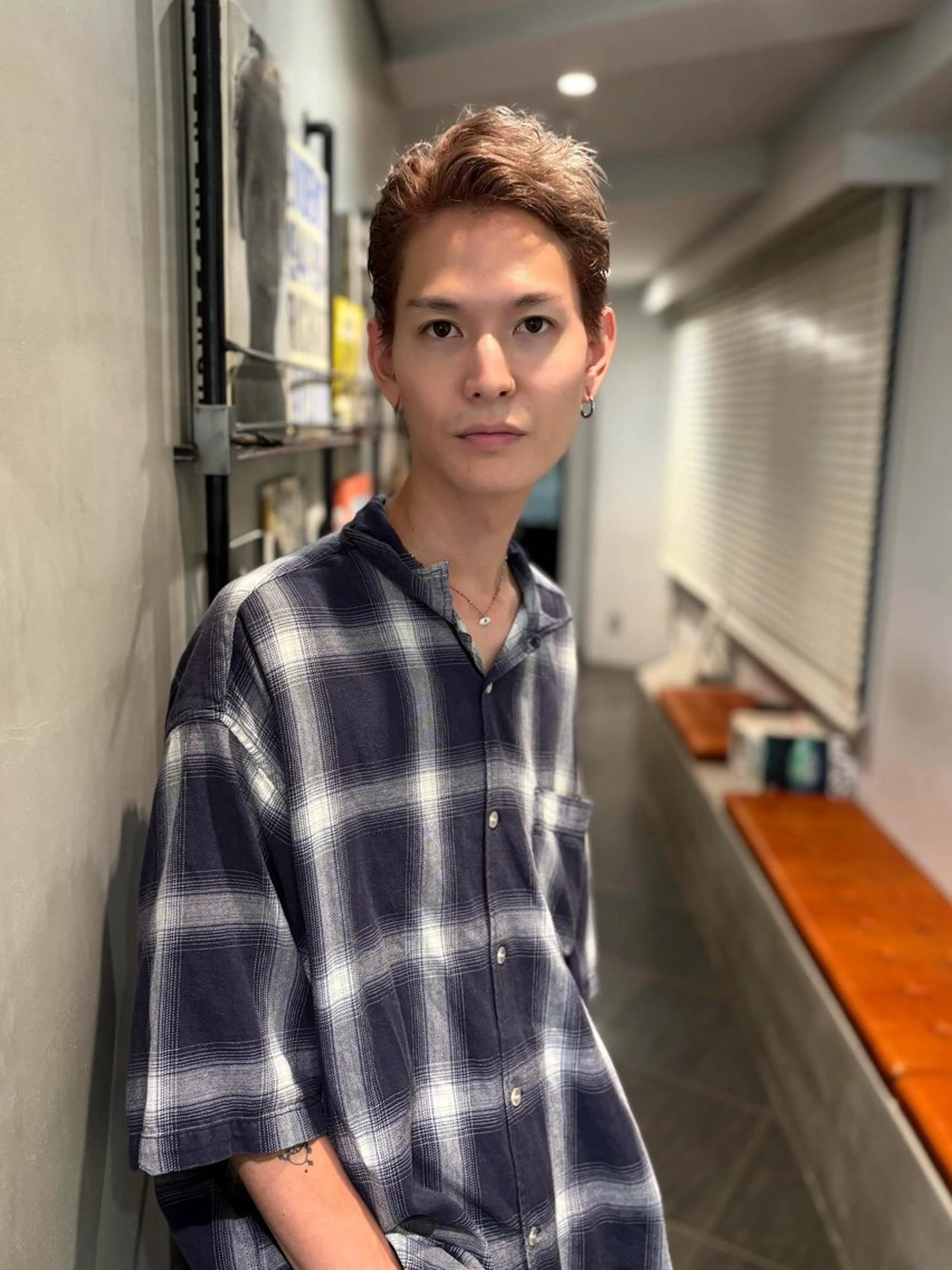 ショート カラー メンズ カット ヘアカラー トリートメント 優作 〜圧倒的信頼〜のヘアスタイル