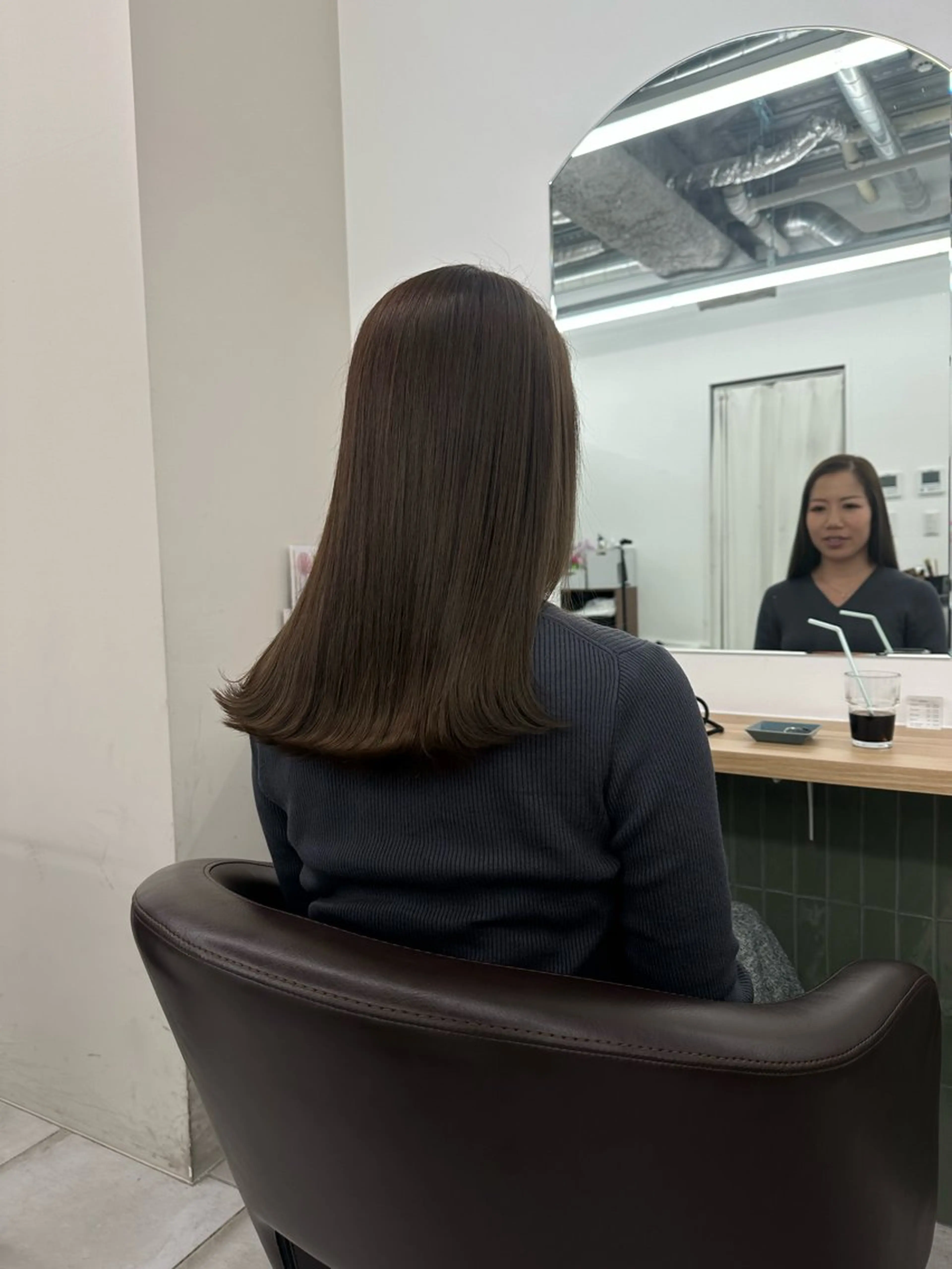 セミロング カラー キッズ オトナヘア🌸 harukaのヘアスタイル