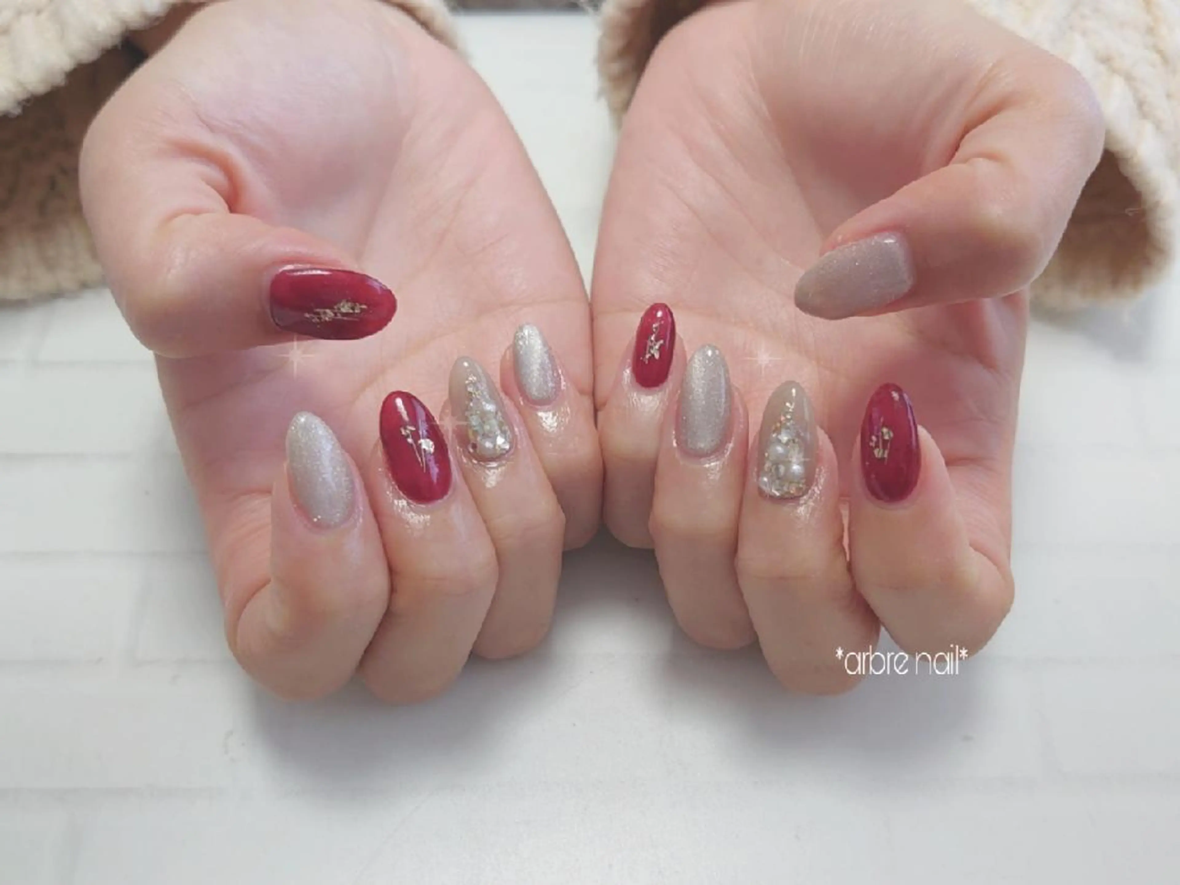 ネイル ＊arbre nail＊.アーブルネイル所属・✯.。 arbre  nail 。✯.のネイルデザイン